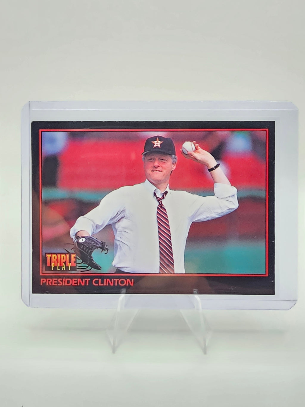 1993 Triple Play #32 President Clinton