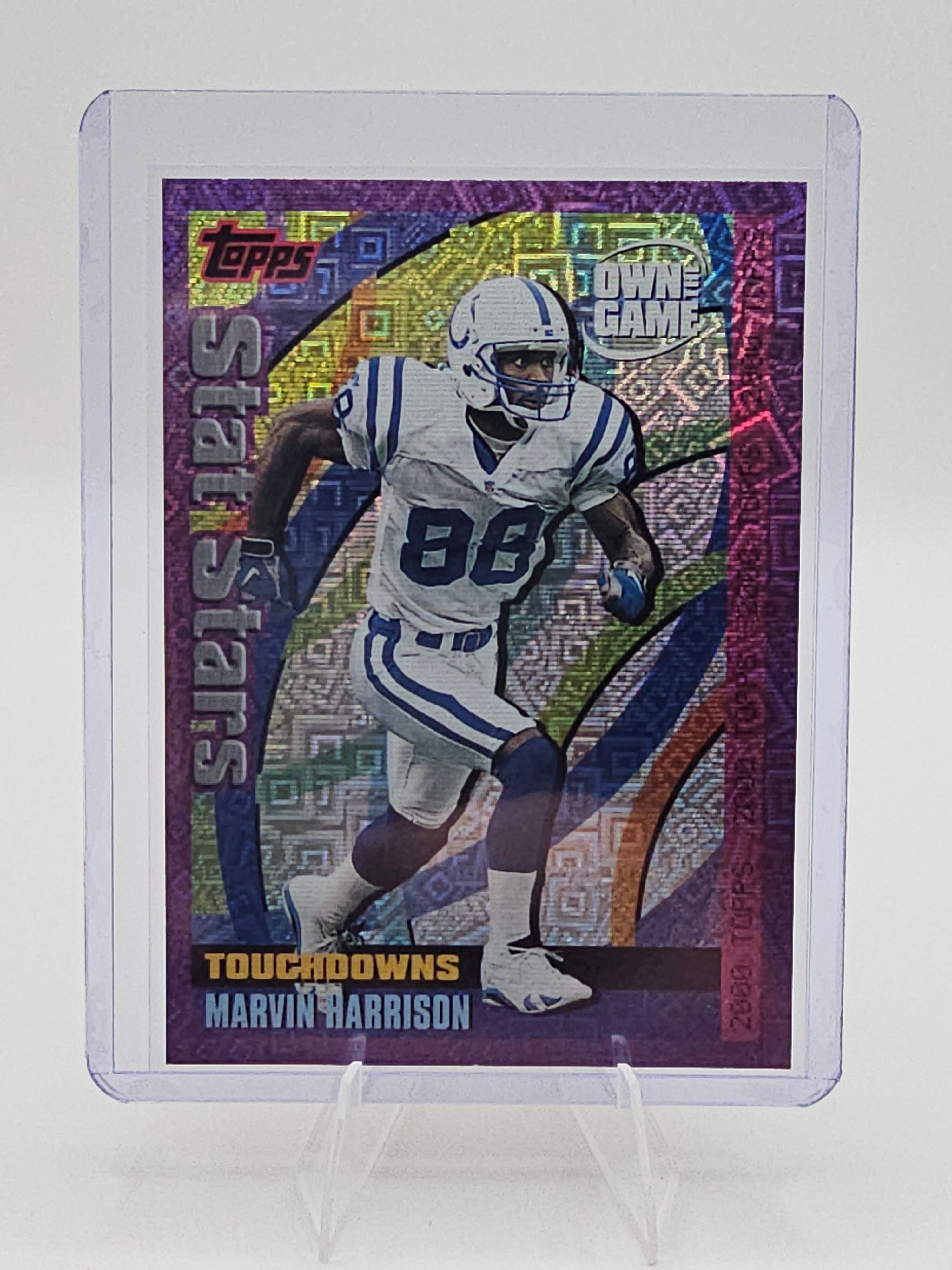 2000 Topps #OTG30 Marvin Harrison Own the Game