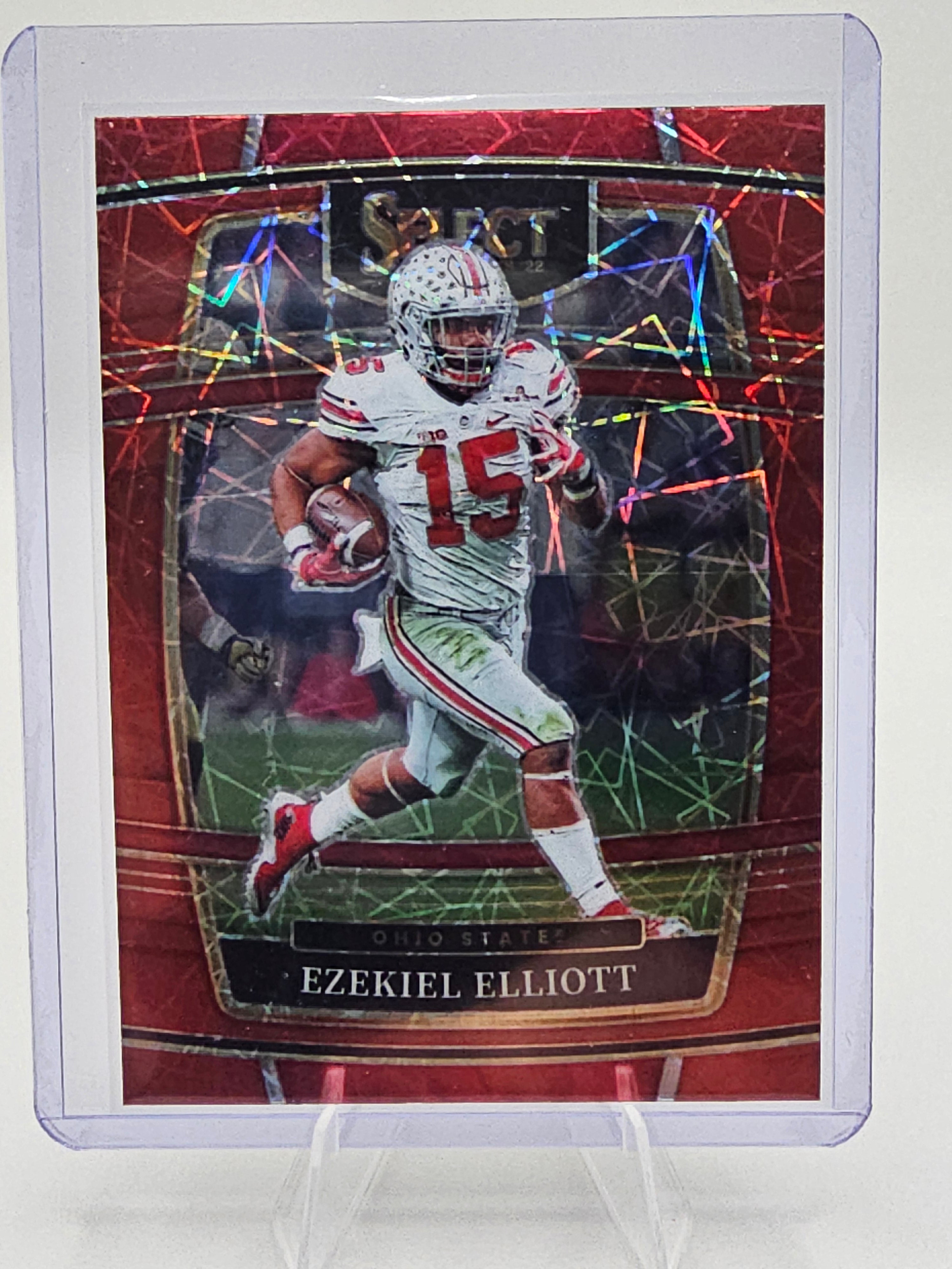 2022 Panini Select Draft Picks #47 Ezekiel Elliott