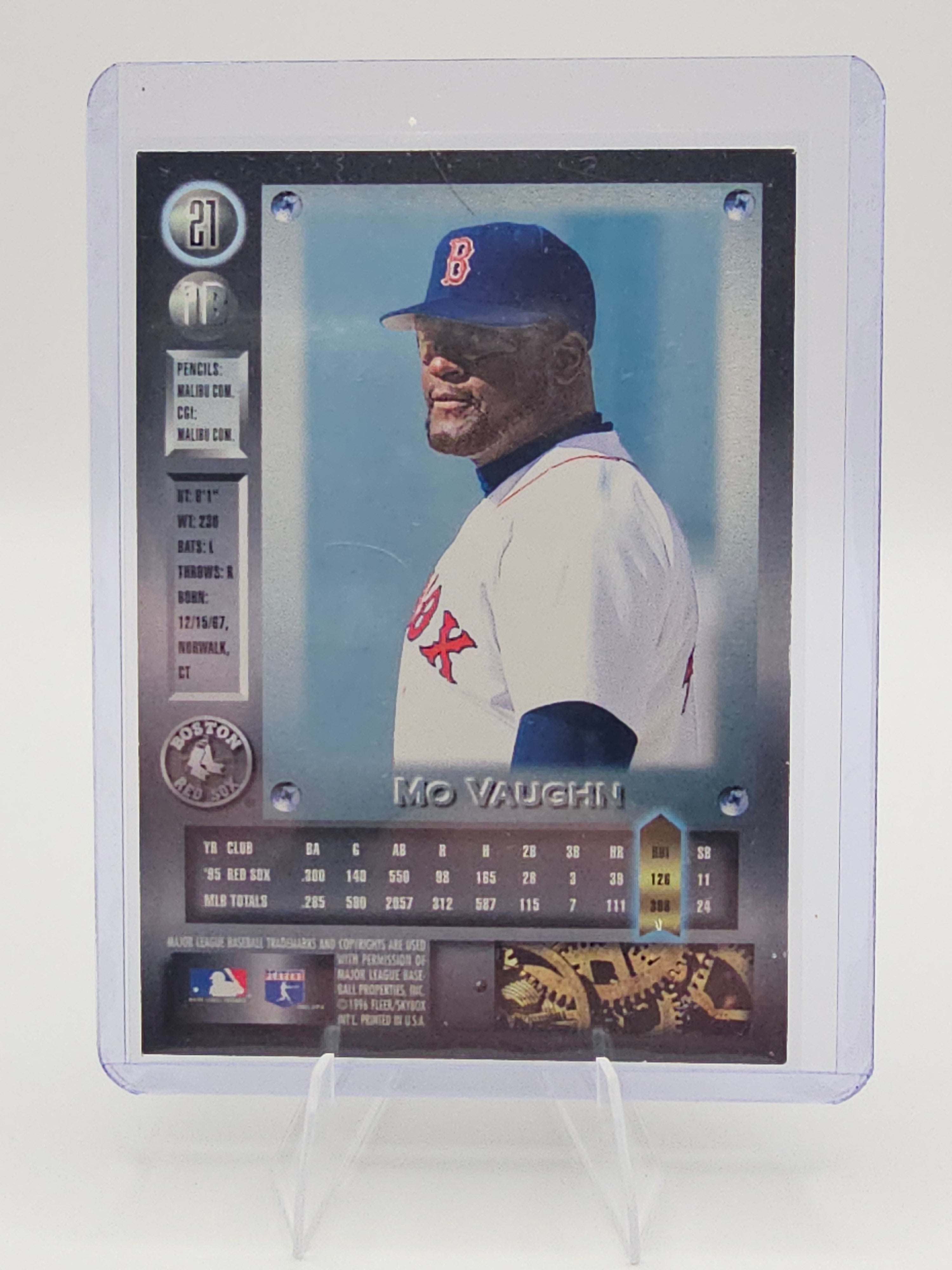 1996 Metal Universe #21 Mo Vaughn