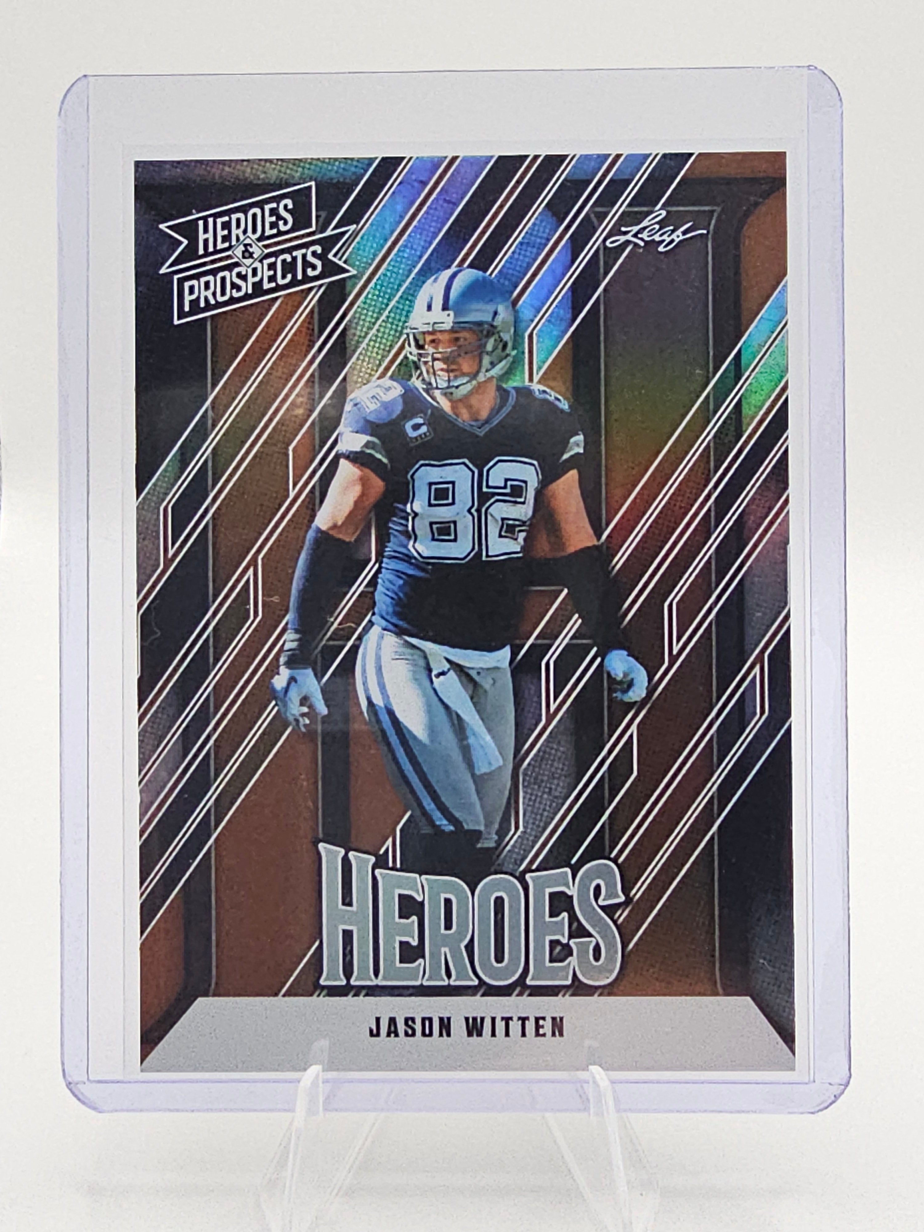 🏈 2024 Leaf Heroes & Prospects Heroes Jason Witten Insert Card