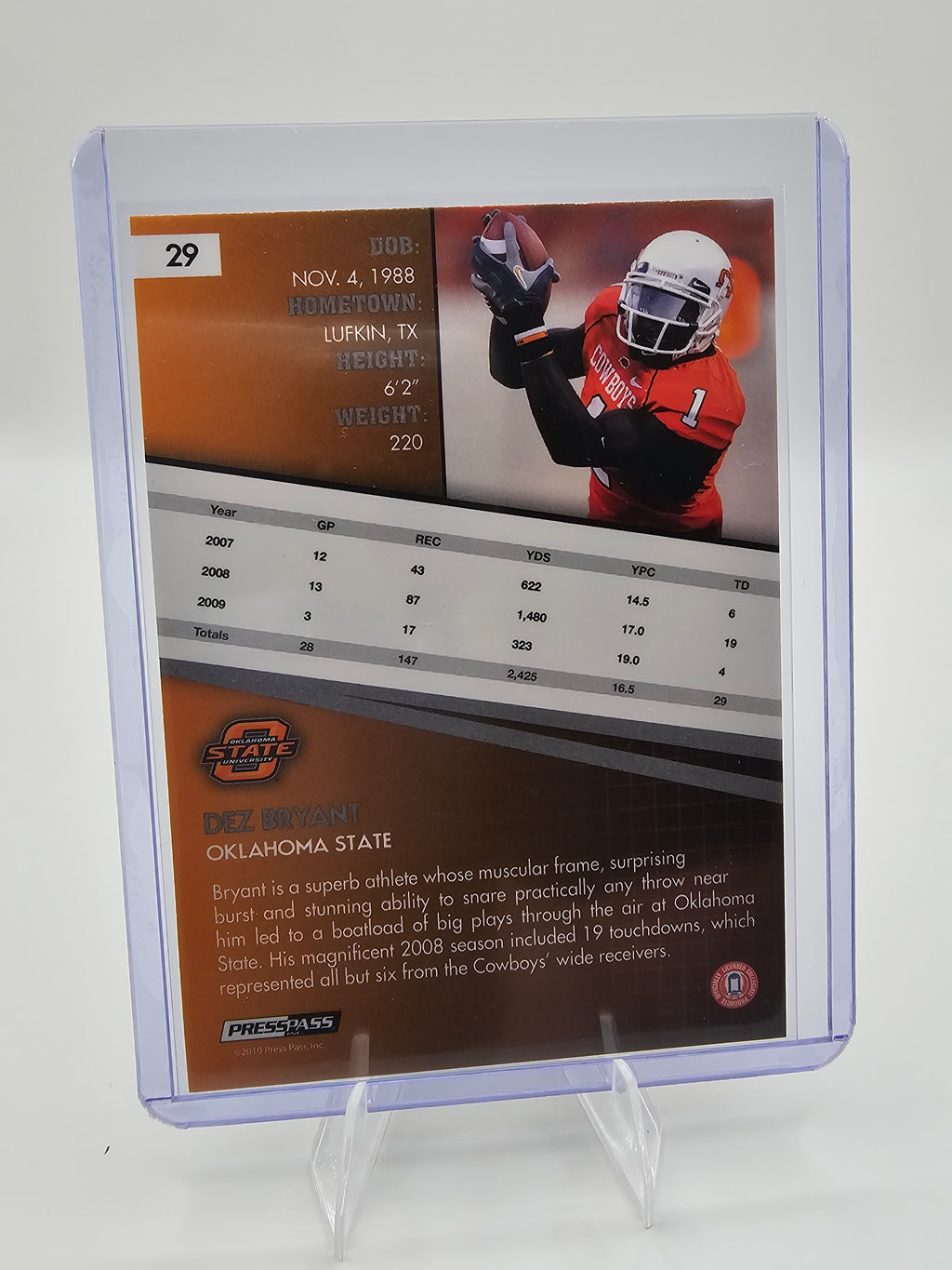 2010 Press Pass #29 Dez Bryant