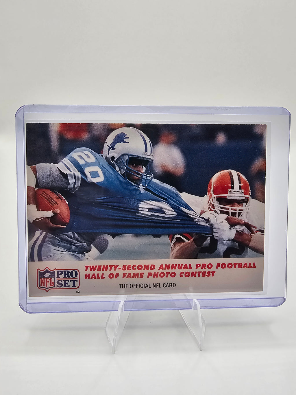 1990 Pro Set Hall of Fame Photo Contest Card