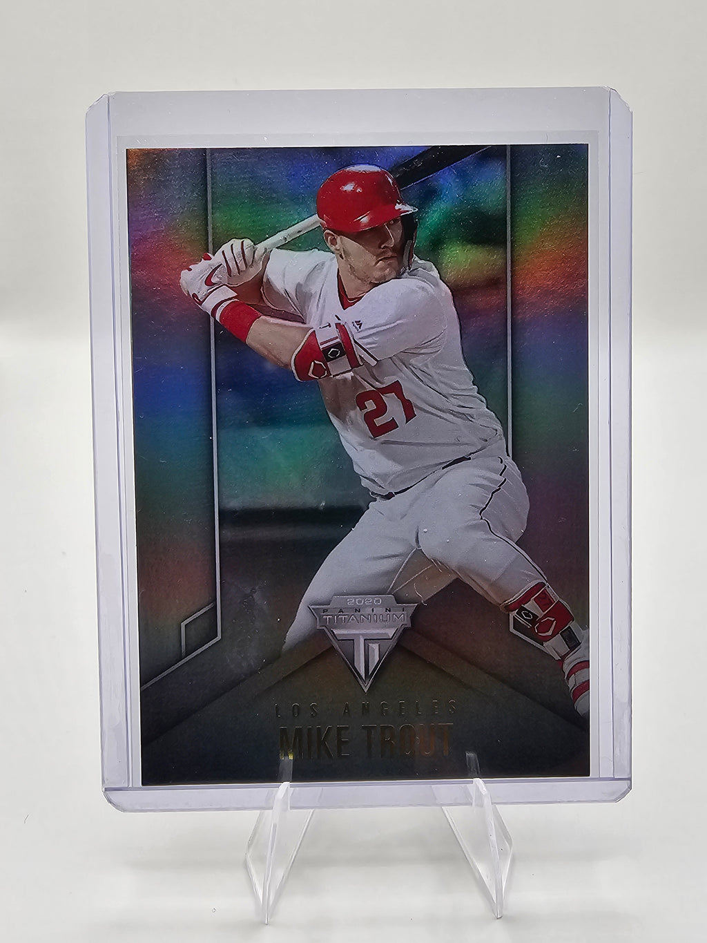 2020 Panini Titanium Mike Trout – Los Angeles Angels