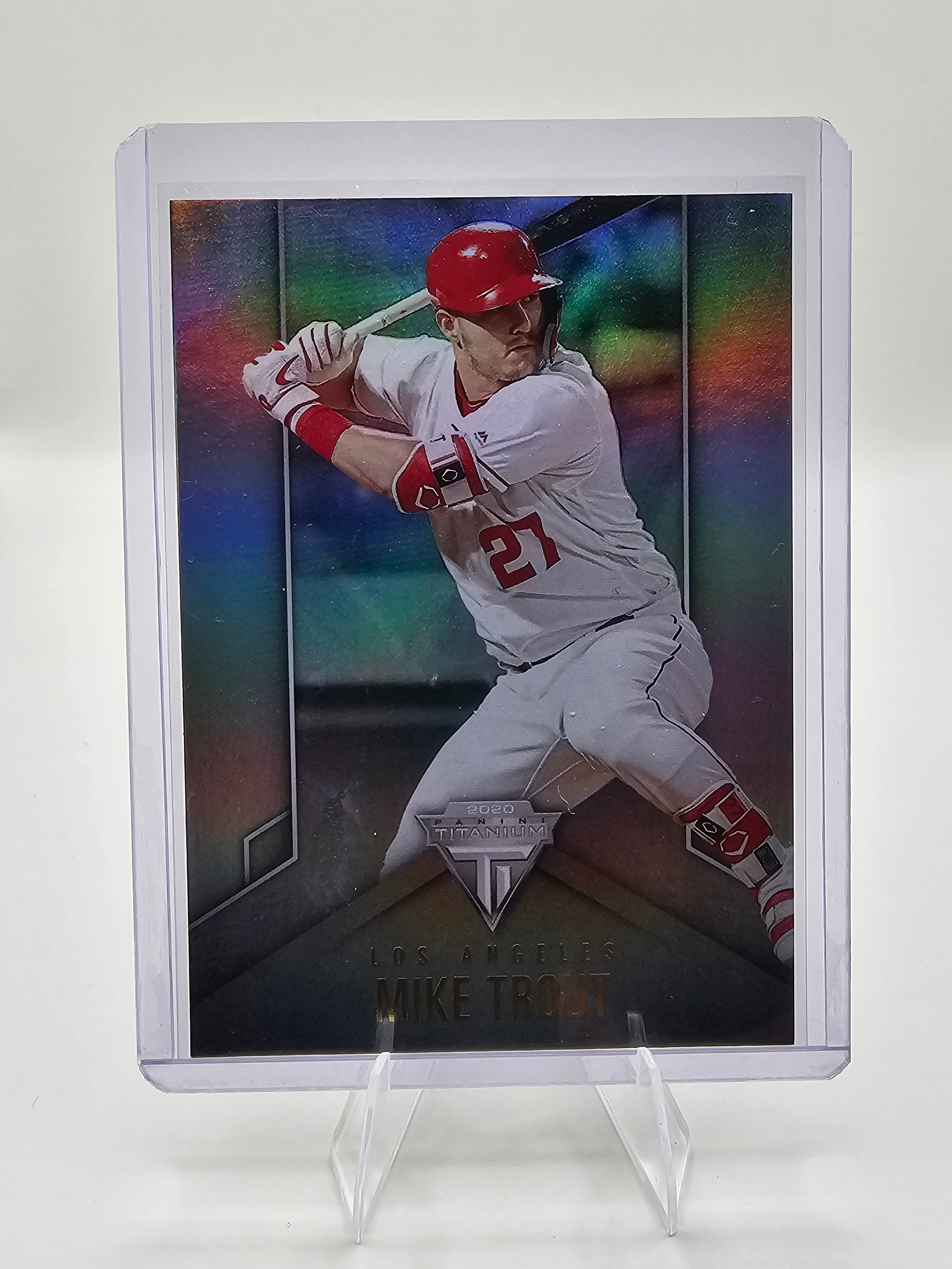 2020 Panini Titanium Mike Trout – Los Angeles Angels