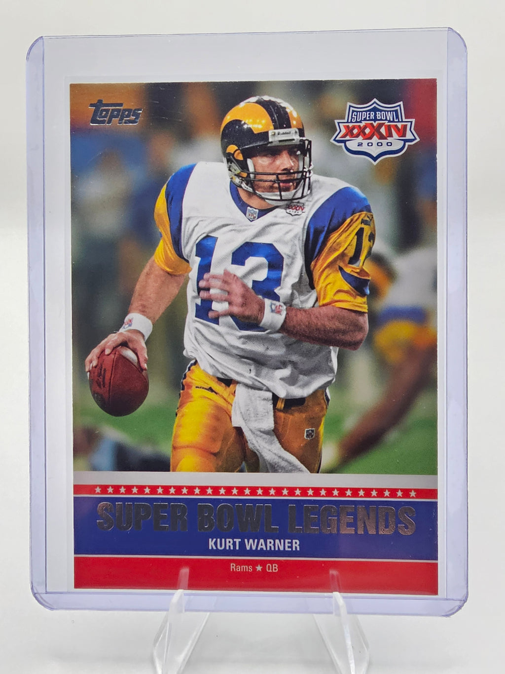 2011 Topps #SBL-XXXIV Kurt Warner Super Bowl Legends