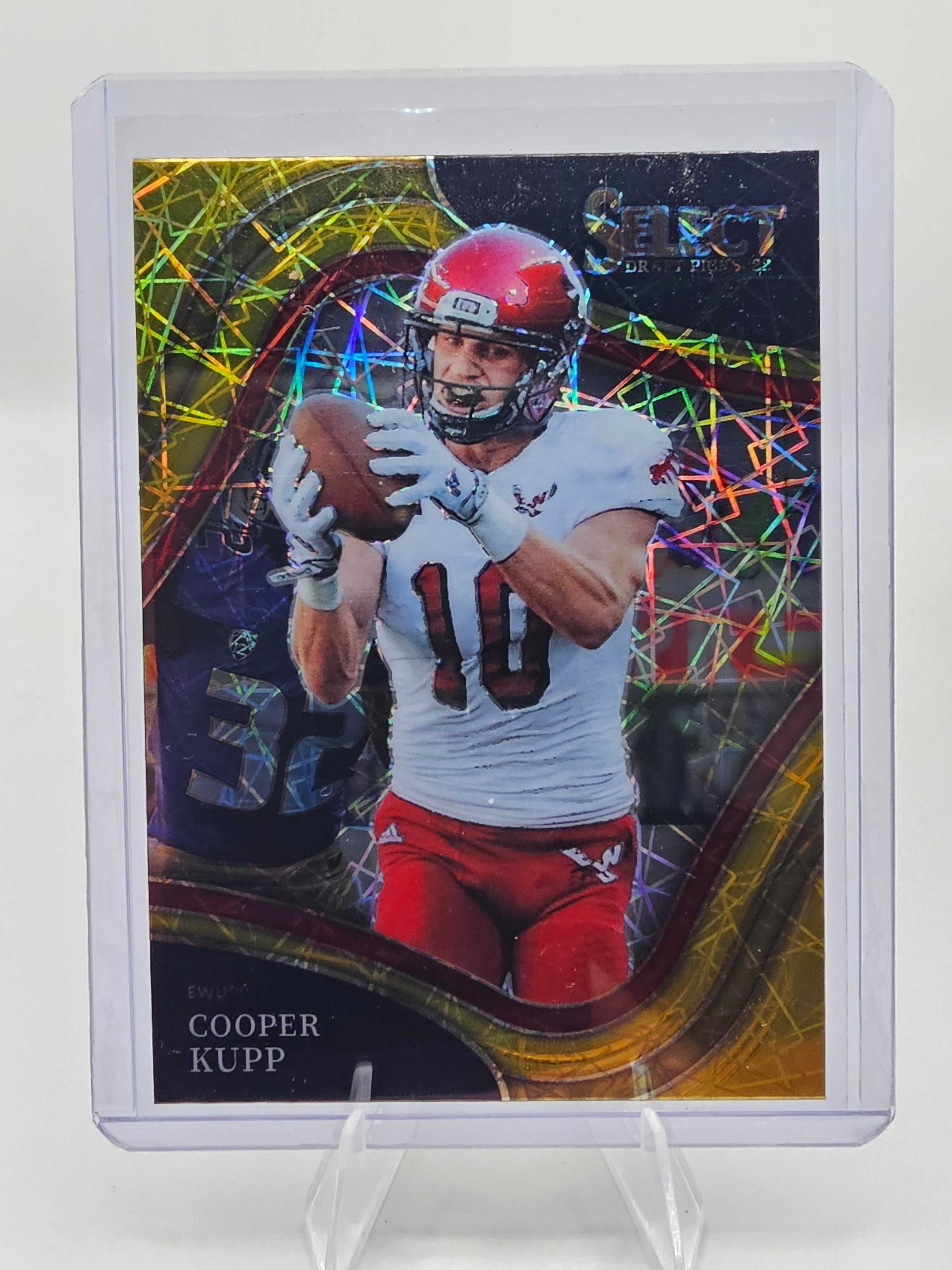 2022 Panini Select Draft Picks Cooper Kupp – Concourse Cracked Ice Prizm