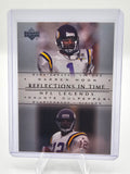 2000 Upper Deck Legends #R8 Warren Moon / Daunte Culpepper Reflections in Time