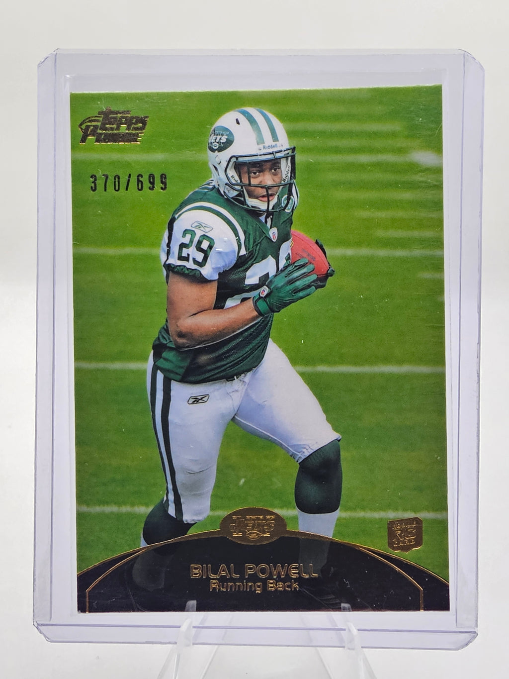 2011 Topps Prime Bilal Powell Rookie Card #60 #370/699 New York Jets