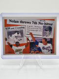 1991 Upper Deck #SP2 Nolan Ryan / Rickey Henderson