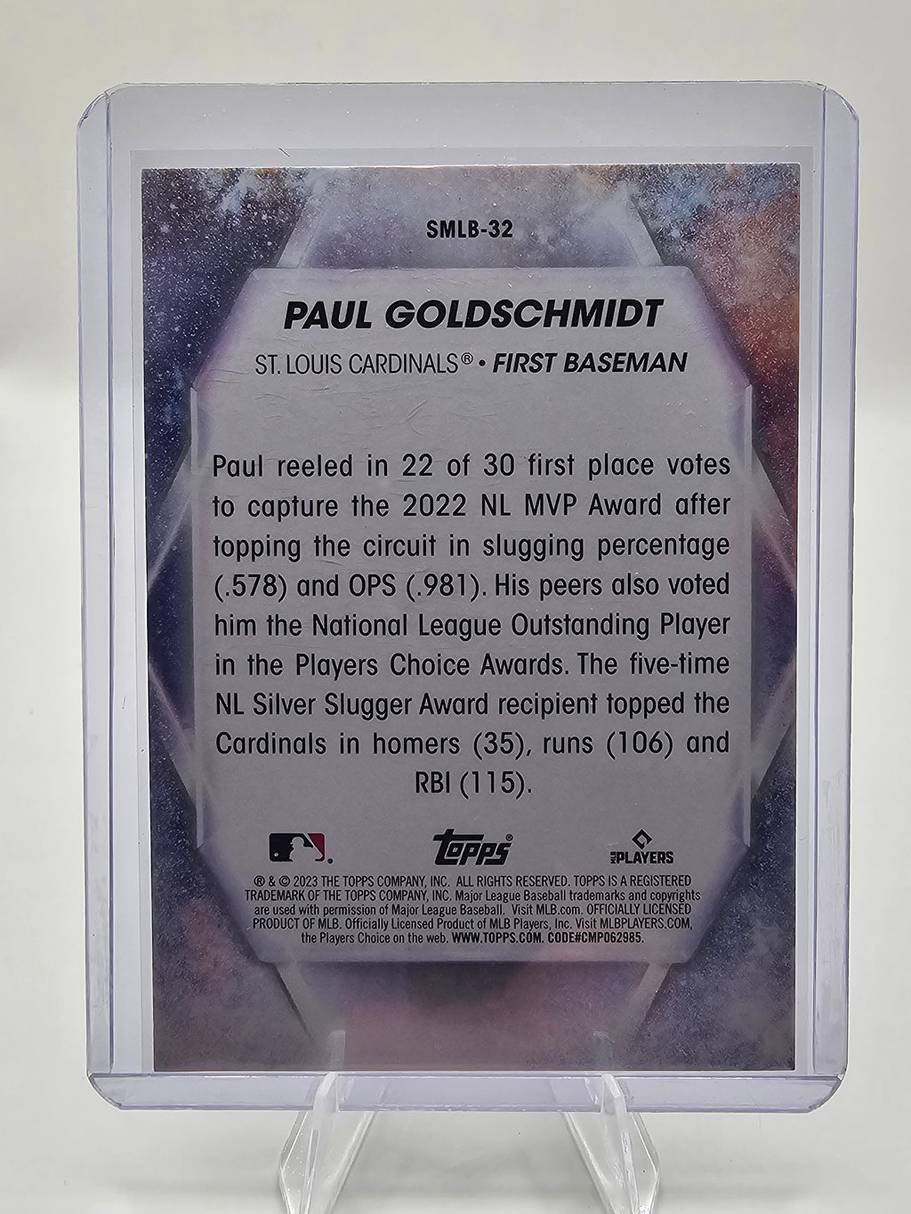 2023 Topps #SMLB-32 Paul Goldschmidt Stars of MLB