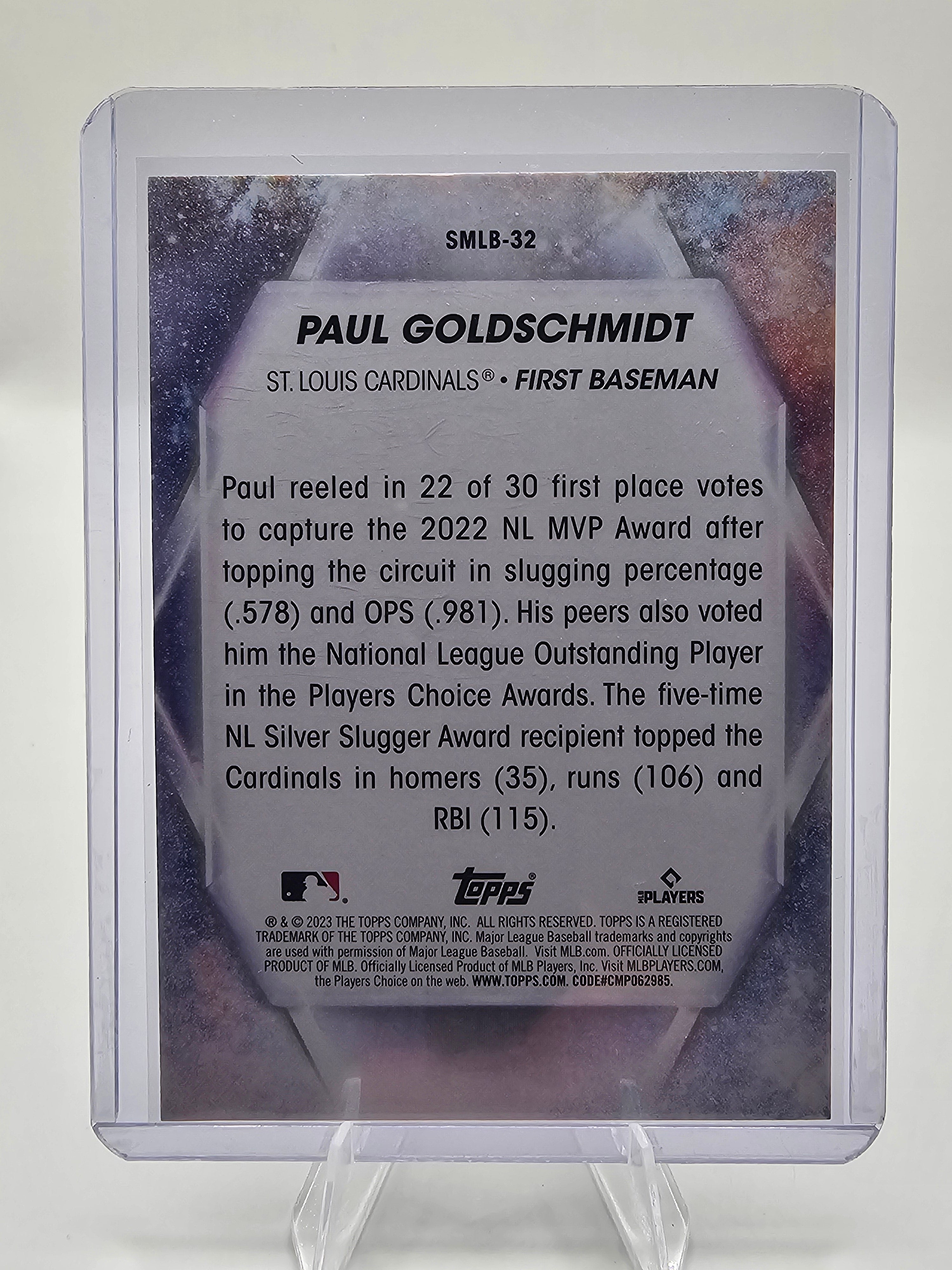2023 Topps #SMLB-32 Paul Goldschmidt Stars of MLB