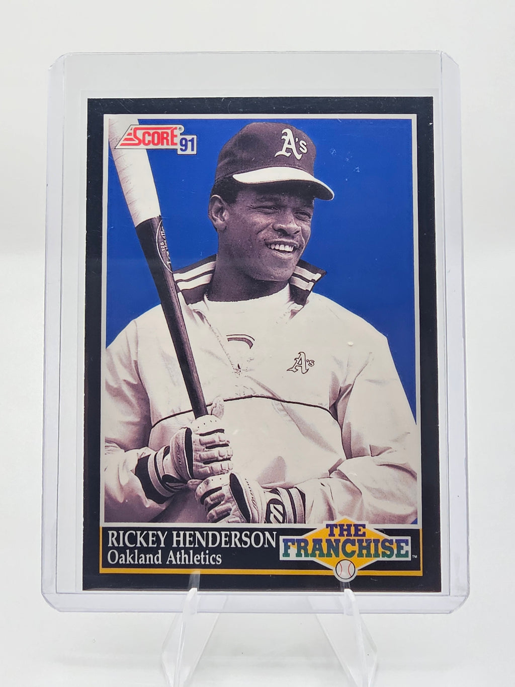 1991 Score #857 Rickey Henderson