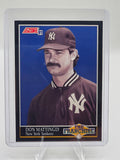 1991 Score #856 Don Mattingly