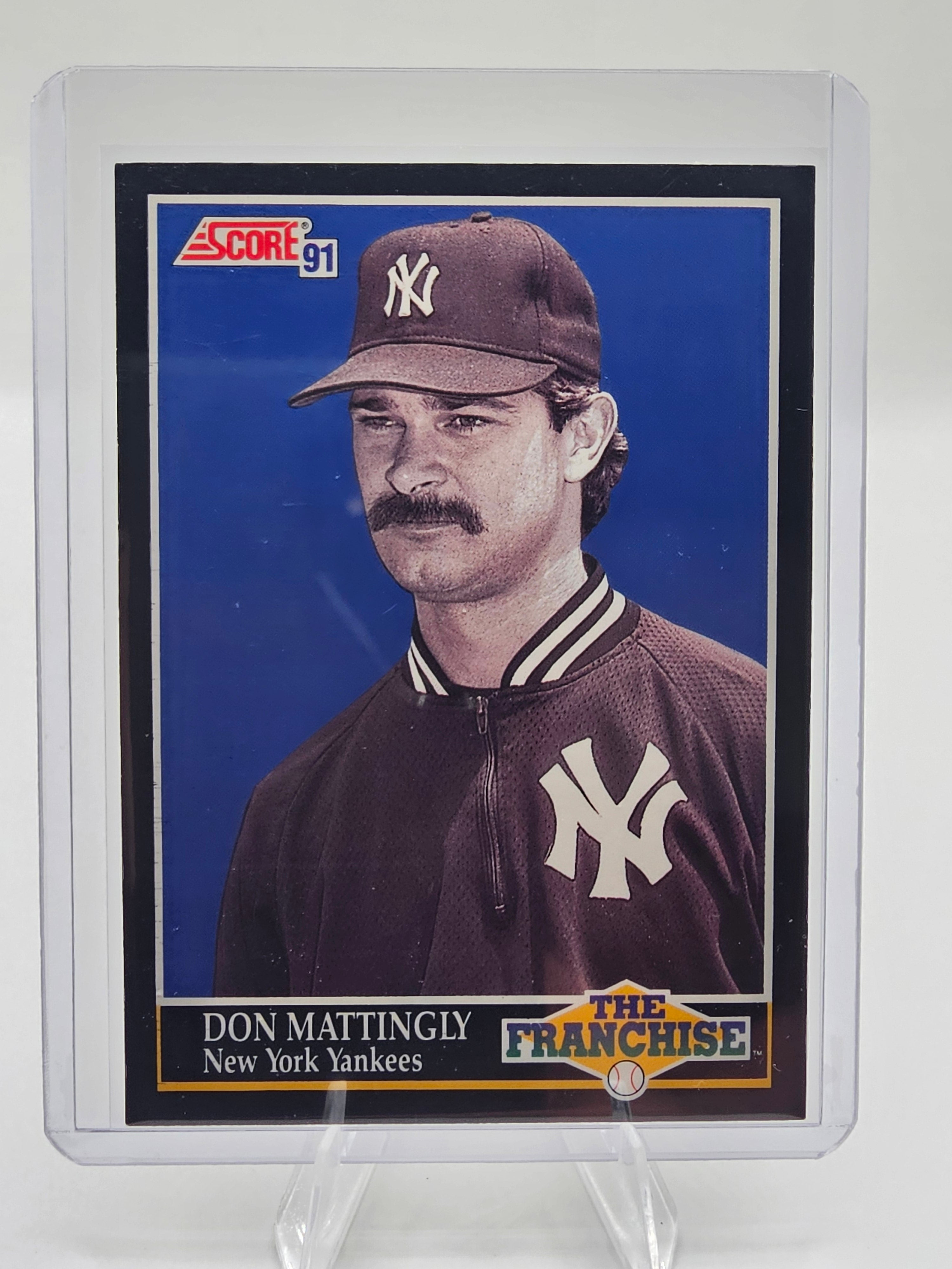 1991 Score #856 Don Mattingly