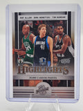 2009-10 Panini Season Update #3 Tim Duncan / Dirk Nowitzki / Ray Allen HL