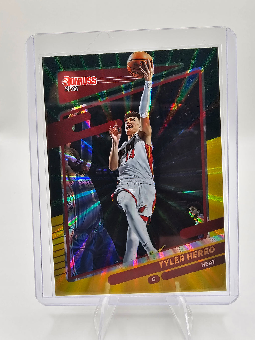 2021-22 Donruss #114 Tyler Herro Holo Laser