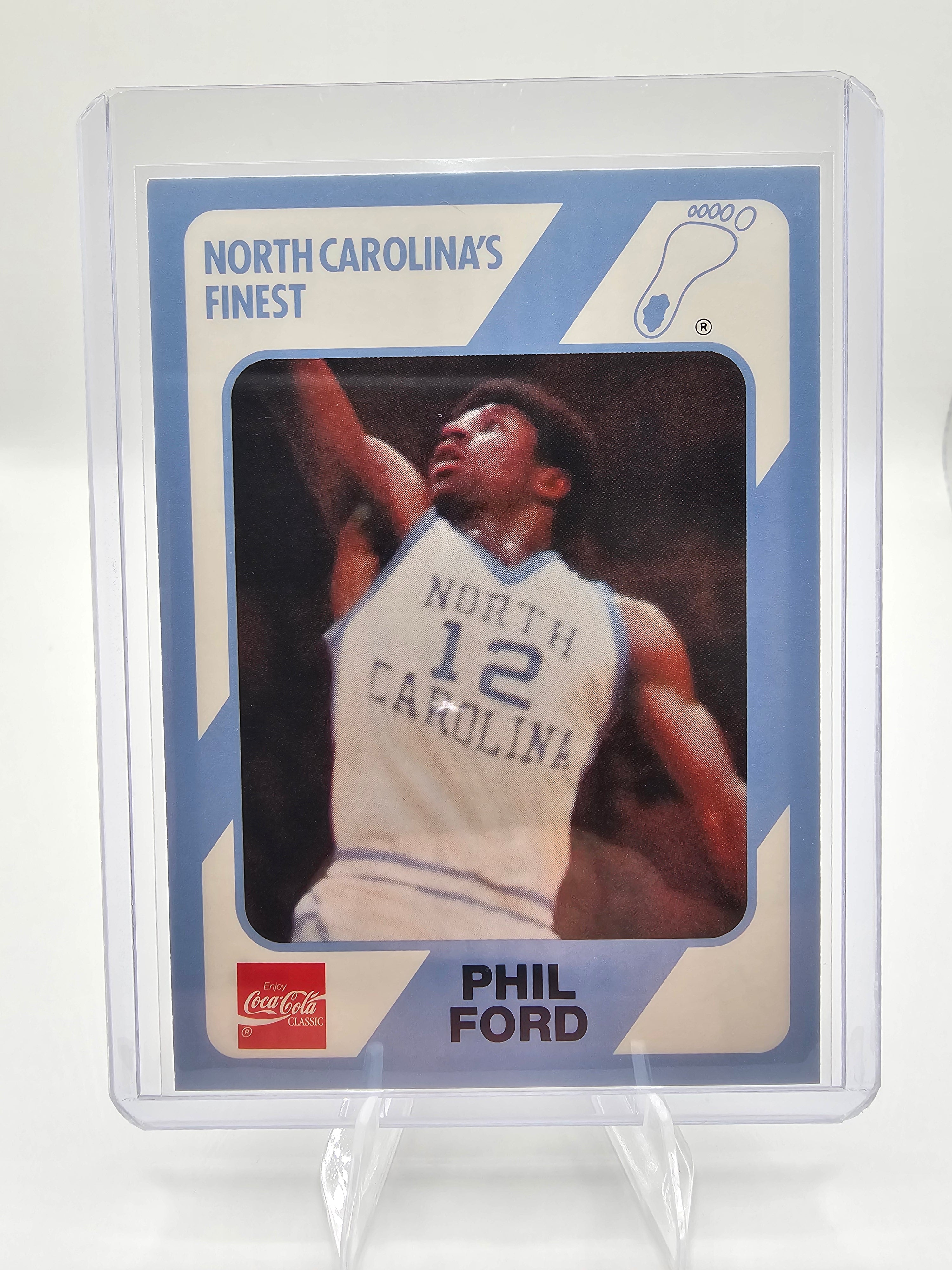 1989 Collegiate Collection North Carolina's Finest #12 Phil Ford