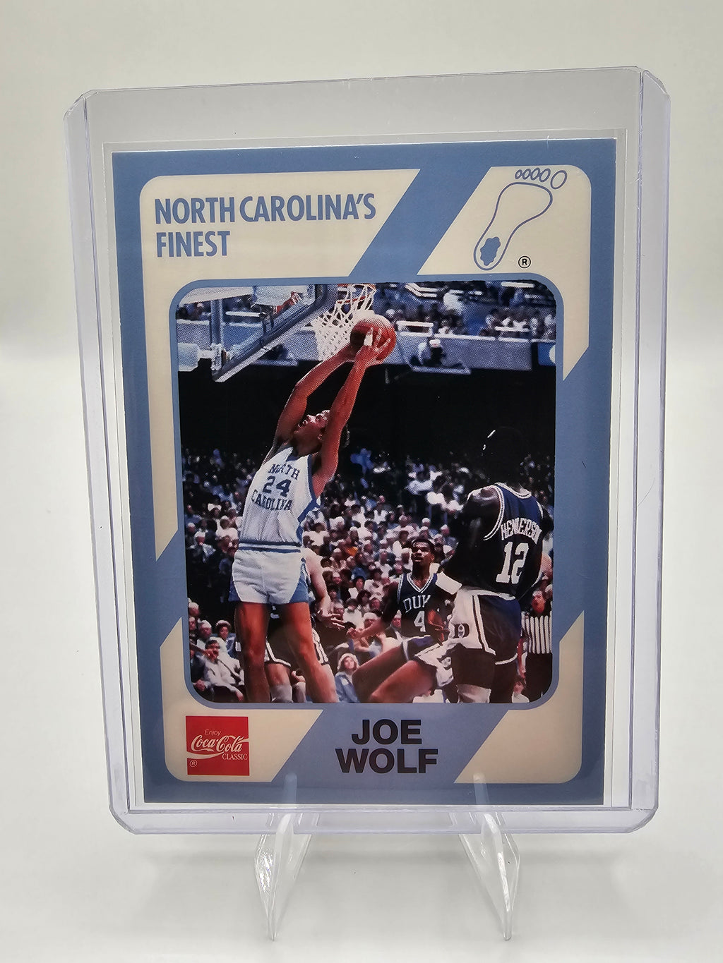 1989 Collegiate Collection North Carolina's Finest #139 Joe Wolf