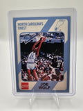 1989 Collegiate Collection North Carolina's Finest #139 Joe Wolf