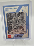 1989 Collegiate Collection North Carolina's Finest #110 Larry Brown