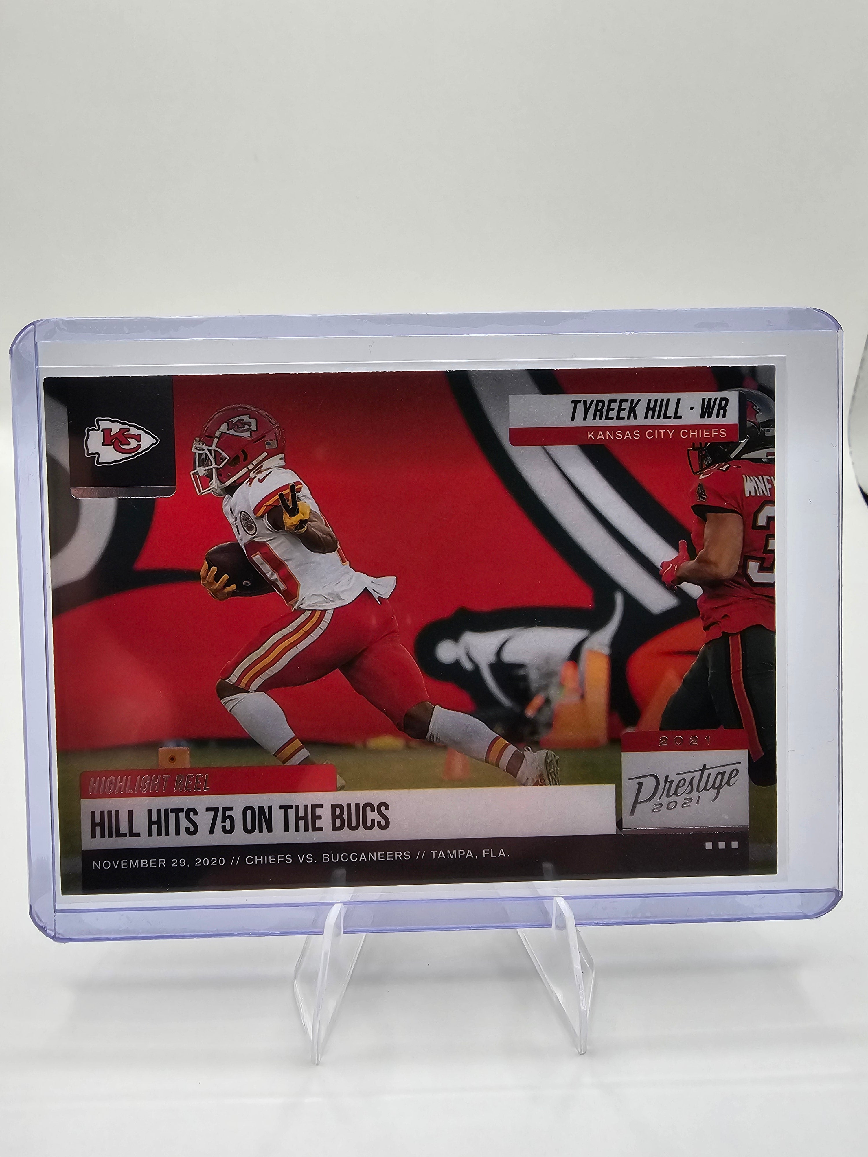 2021 Panini Prestige #HR-TH Tyreek Hill Highlight Reel