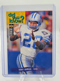 Barry Sanders “Did You Know?” Upper Deck Collector’s Choice Insert Card
