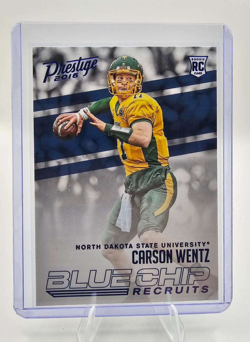 2016 Panini Prestige #4 Carson Wentz Blue Chip Recruits