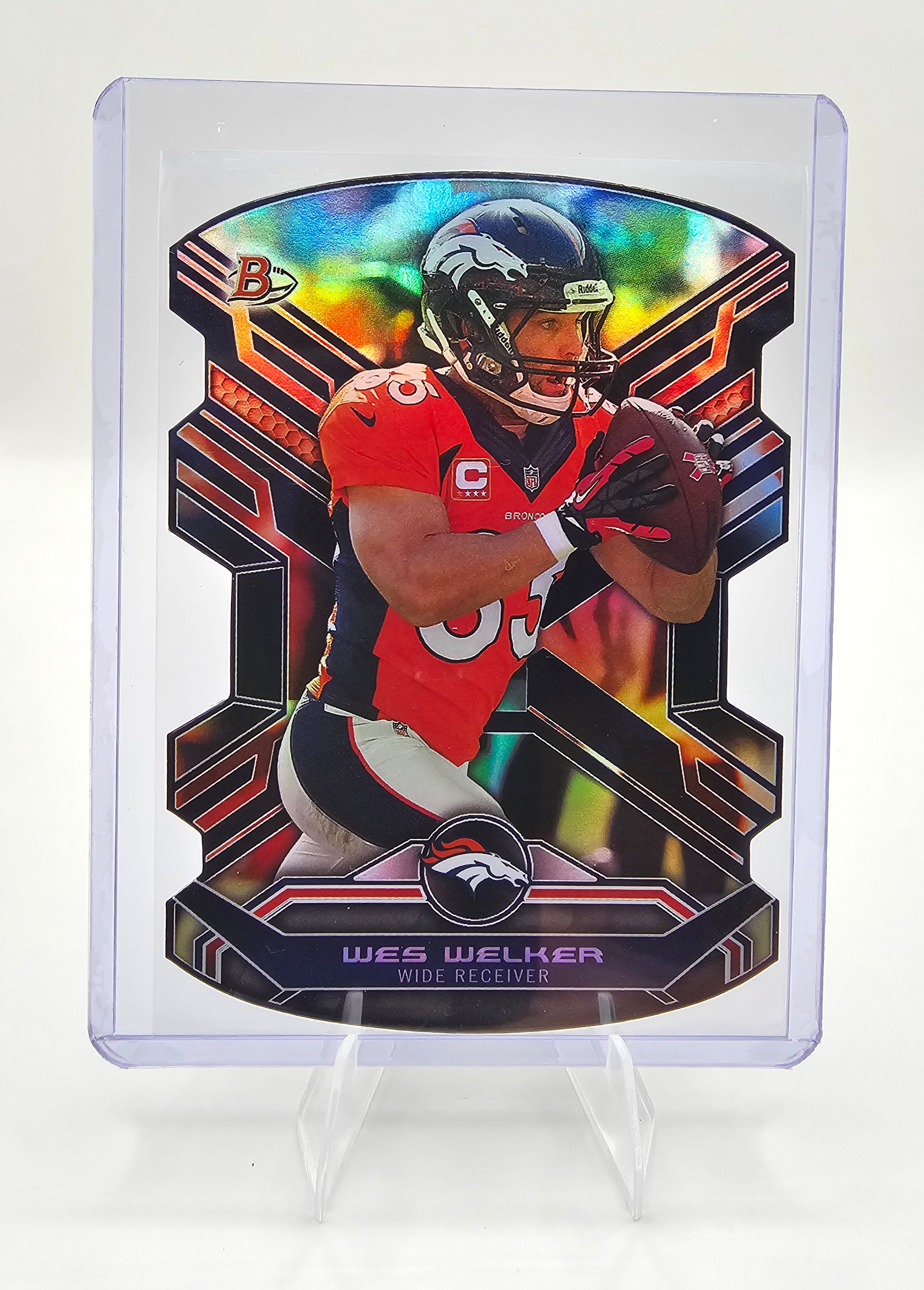 2014 Bowman #29 Wes Welker Die Cut