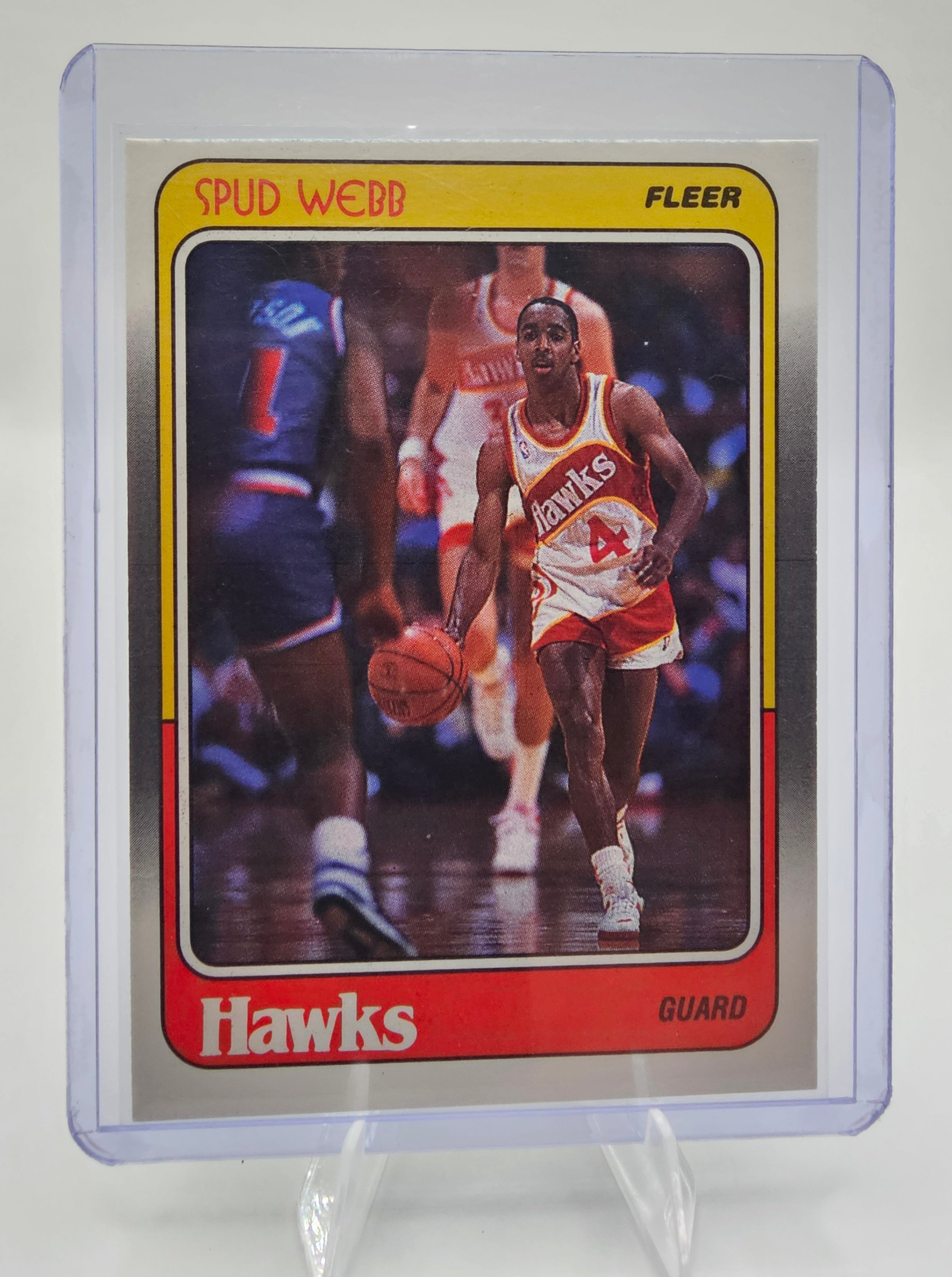 1988-89 Fleer #4 Spud Webb