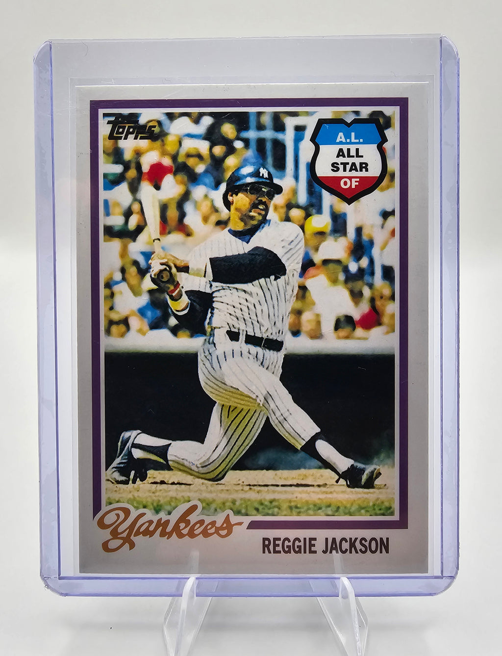 Reggie Jackson Yankees All-Star Baseball Card