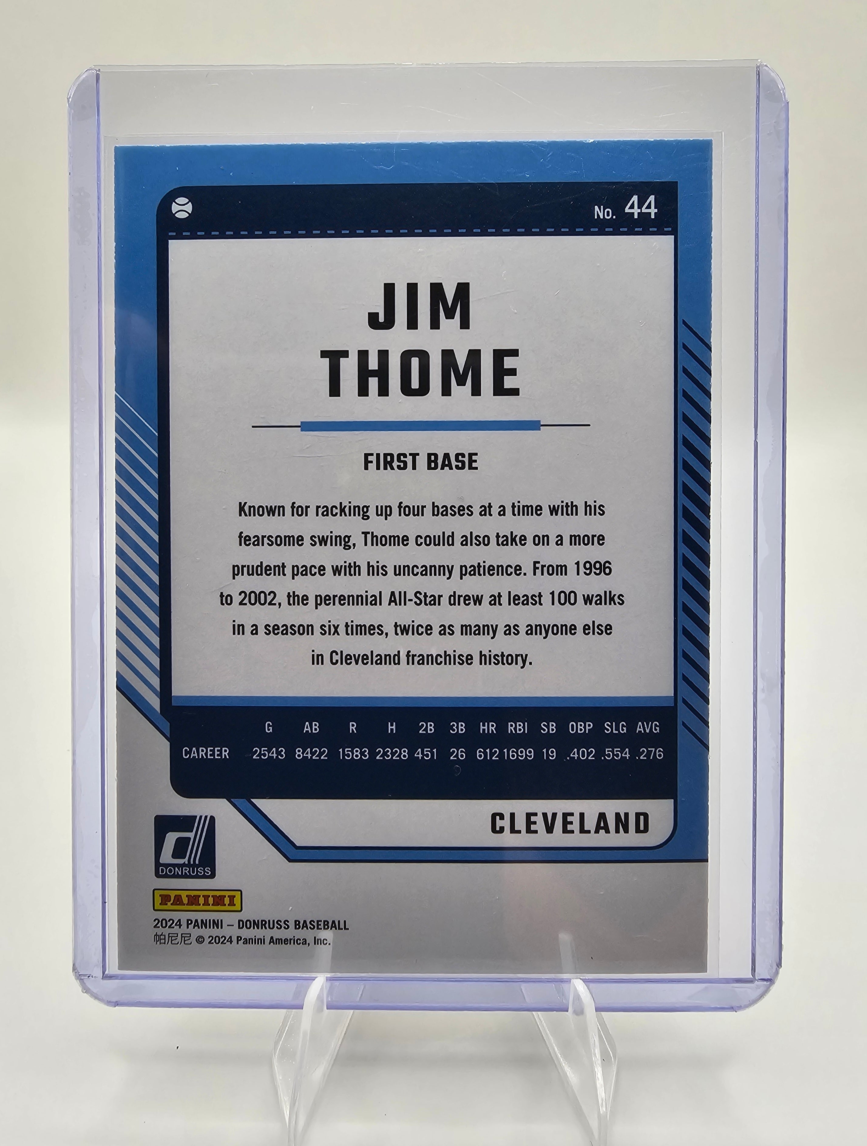 2024 Donruss #44 Jim Thome