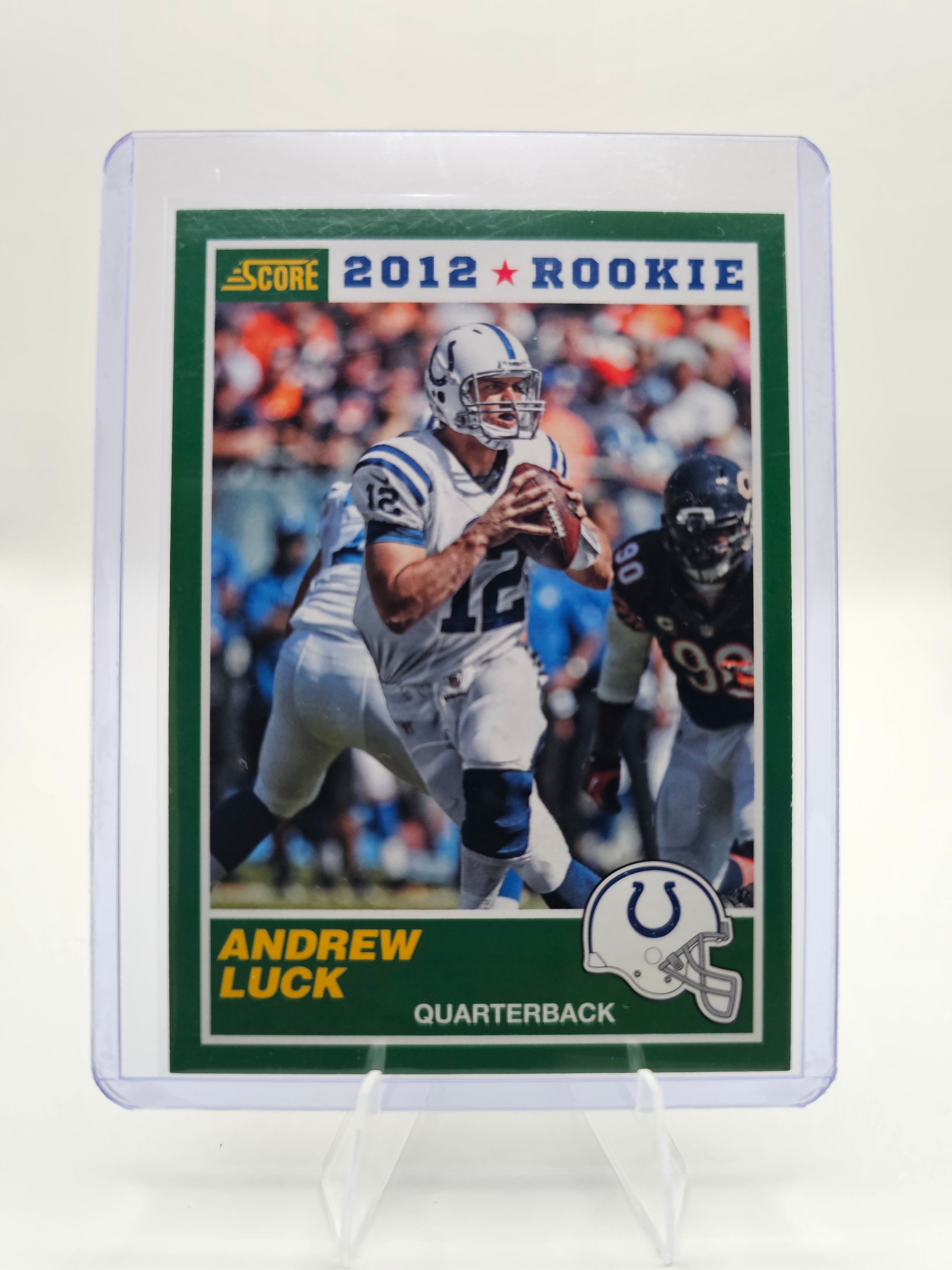 2012 Score #304 Andrew Luck Rookie Card – Indianapolis Colts RC