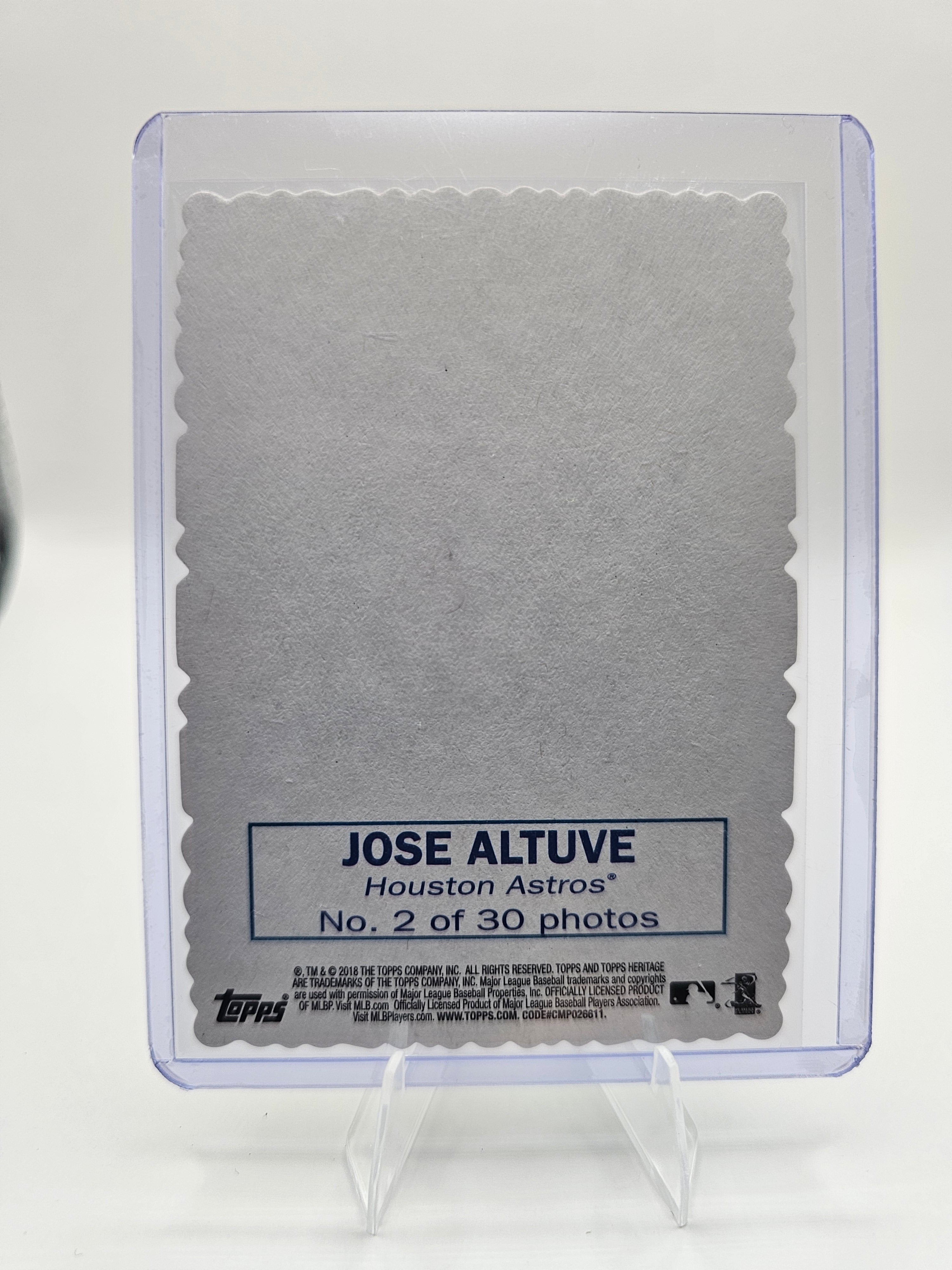 2018 Topps Heritage #2 Jose Altuve 1969 Topps