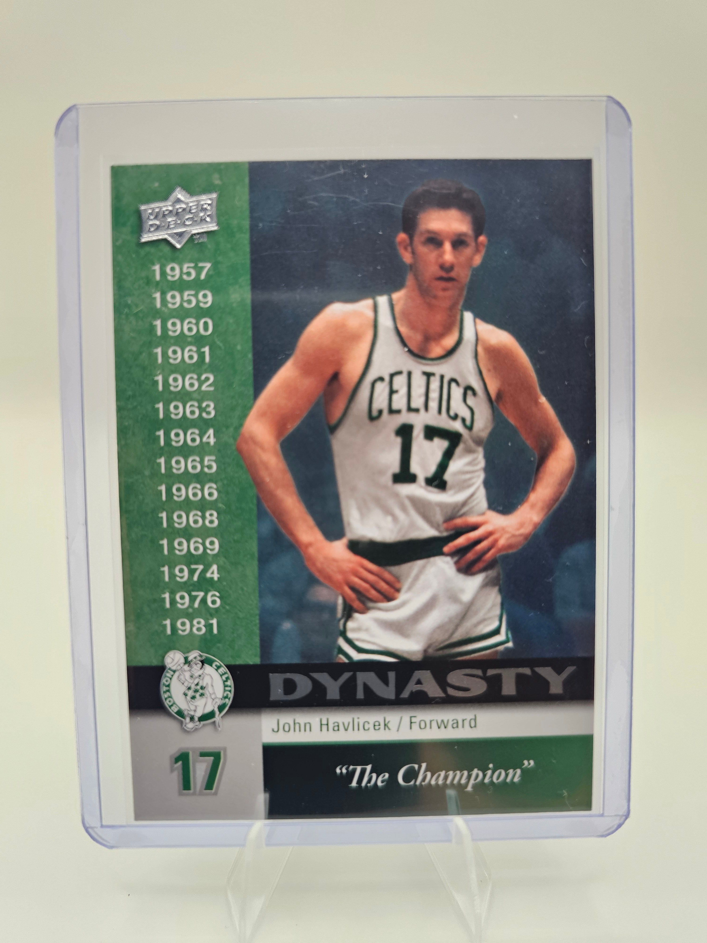 2008-09 Upper Deck #BOS-2 John Havlicek Dynasty Boston Celtics