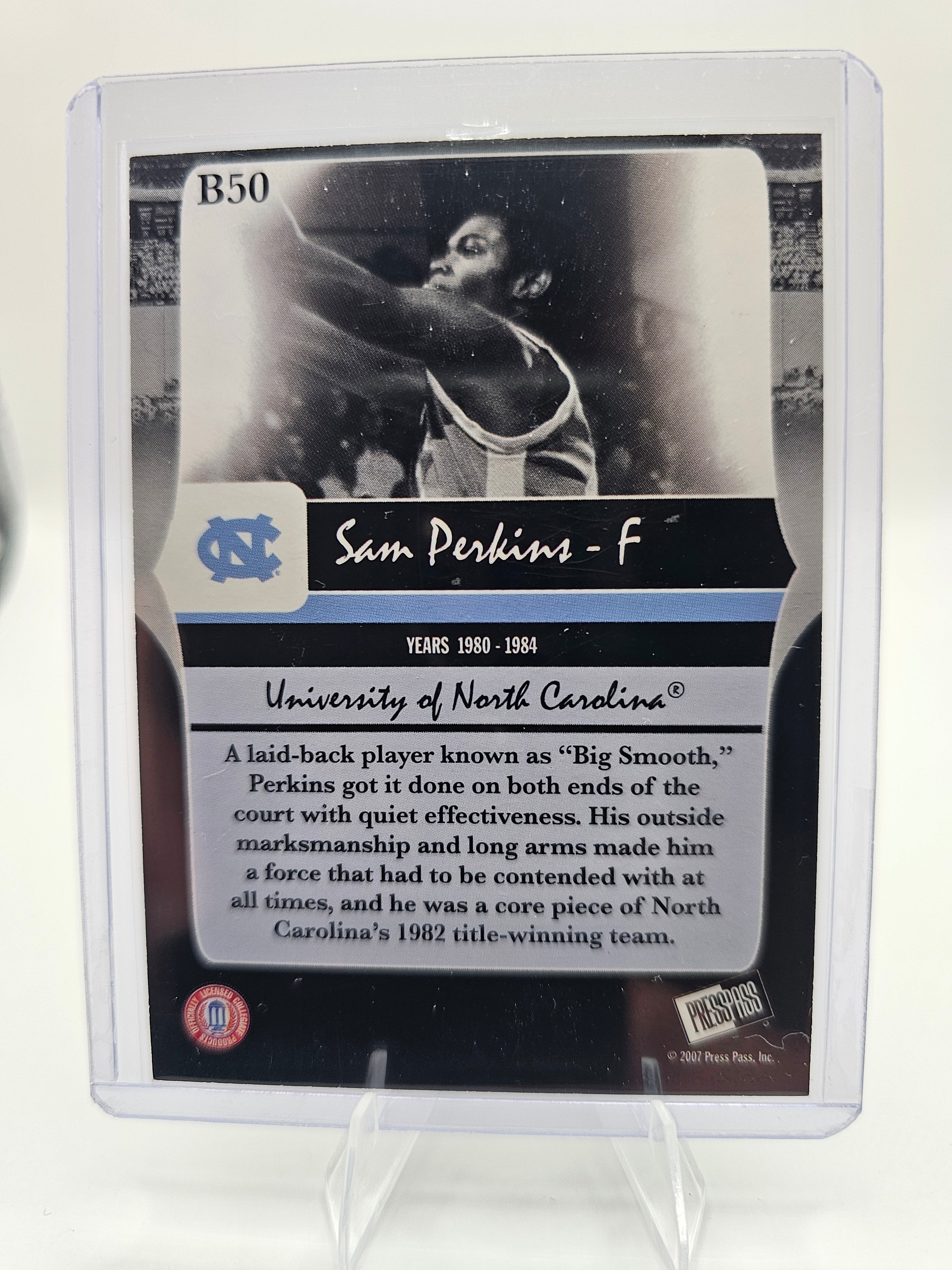 2007 Press Pass Legends #B50 Sam Perkins Bronze #129/899