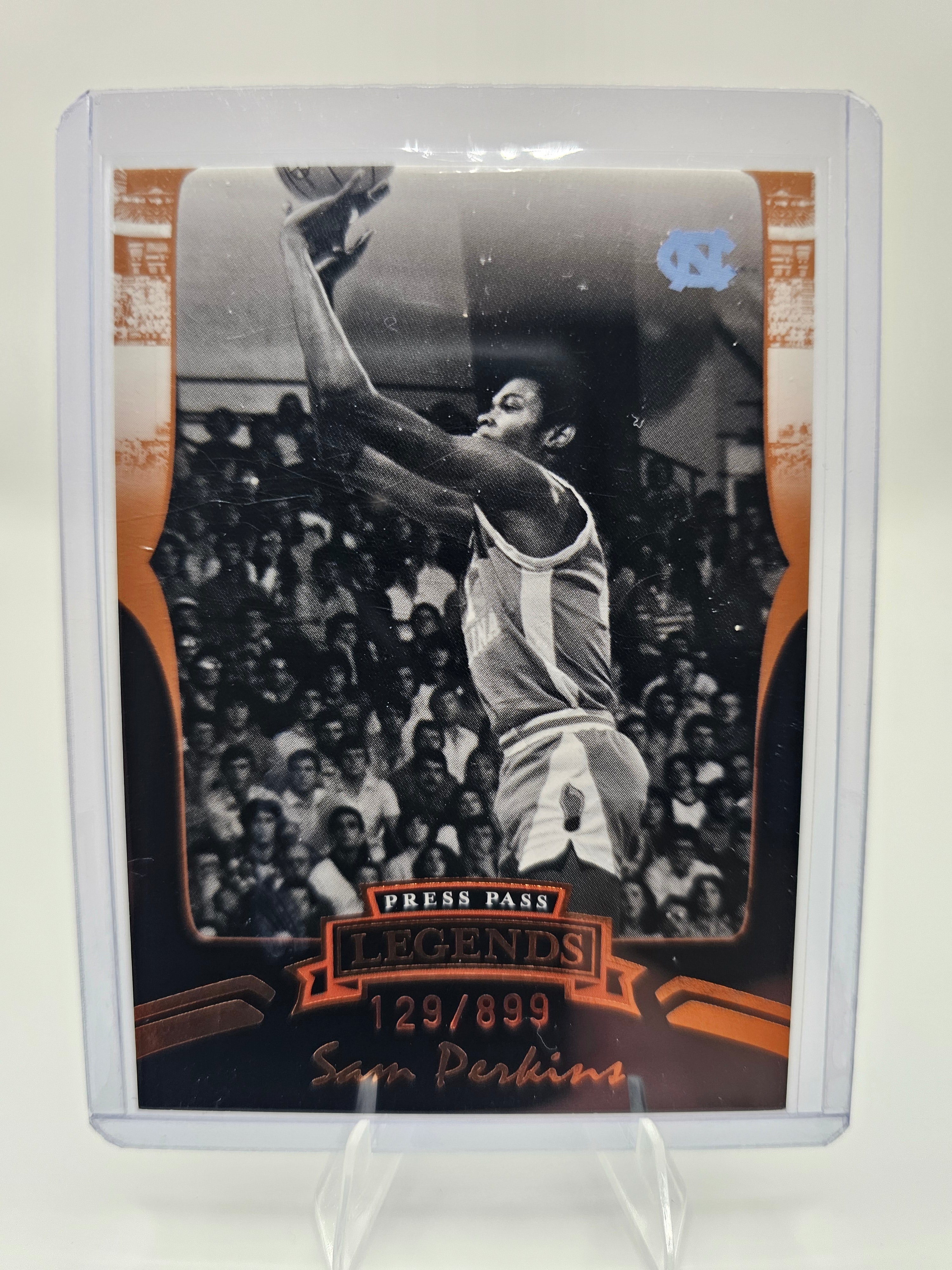 2007 Press Pass Legends #B50 Sam Perkins Bronze #129/899
