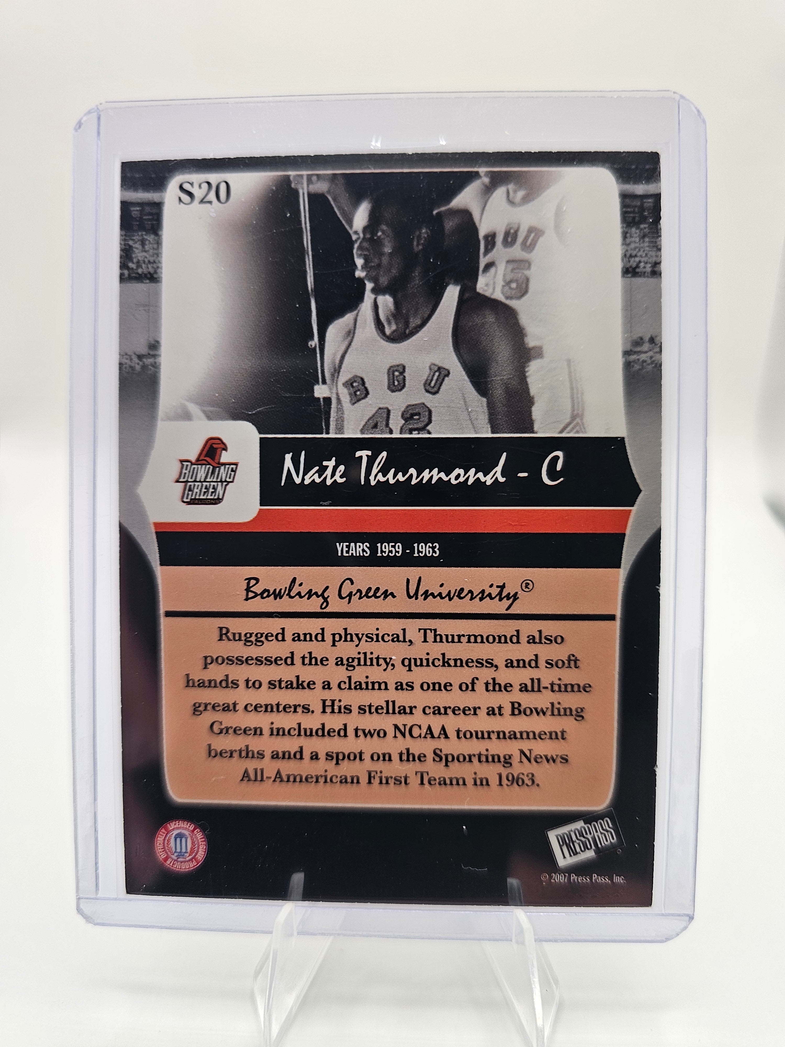 2006-07 Press Pass Legends #S20 Nate Thurmond Silver #483/499