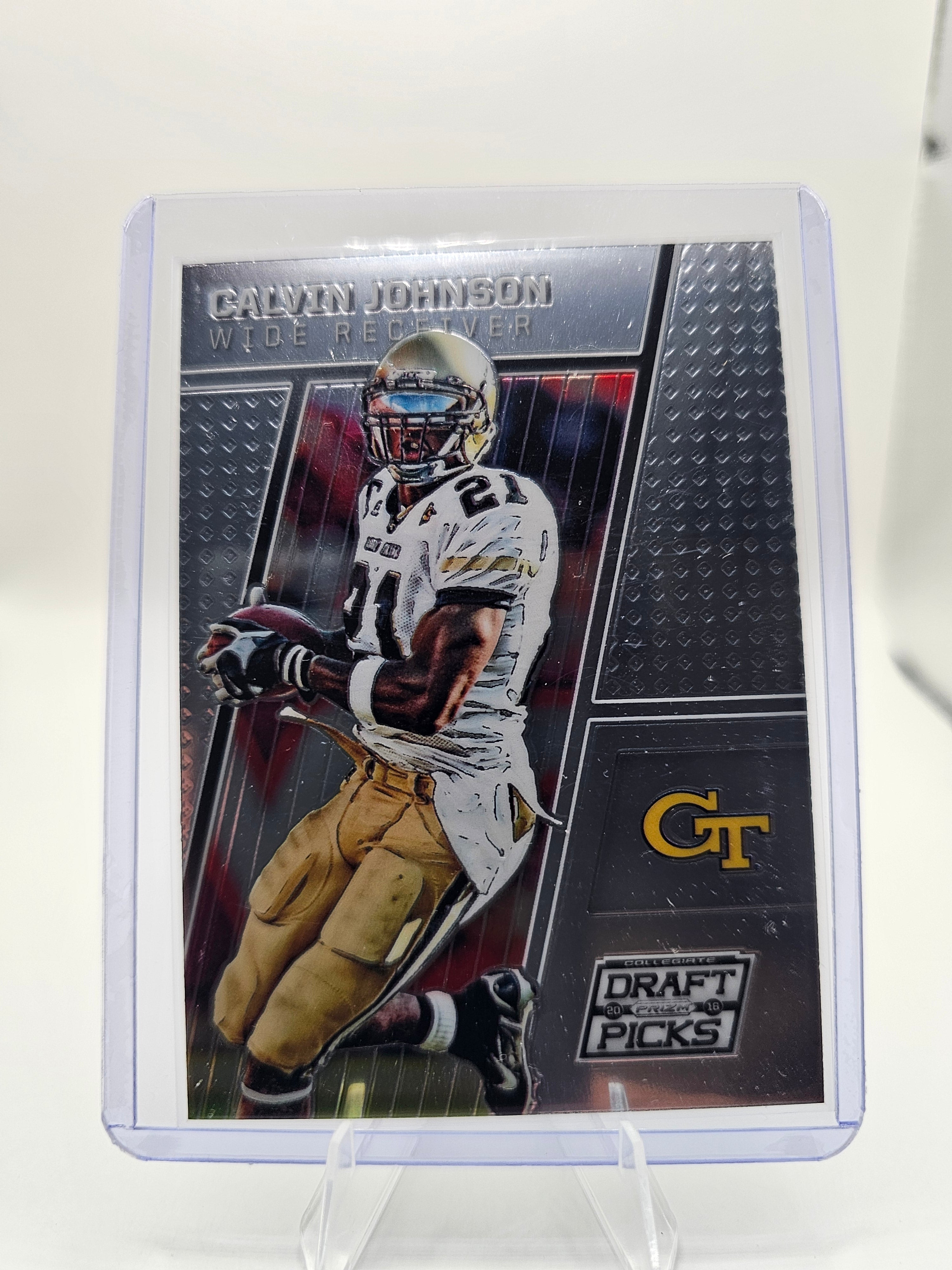 2016 Panini Prizm Collegiate Draft Picks #16 Calvin Johnson