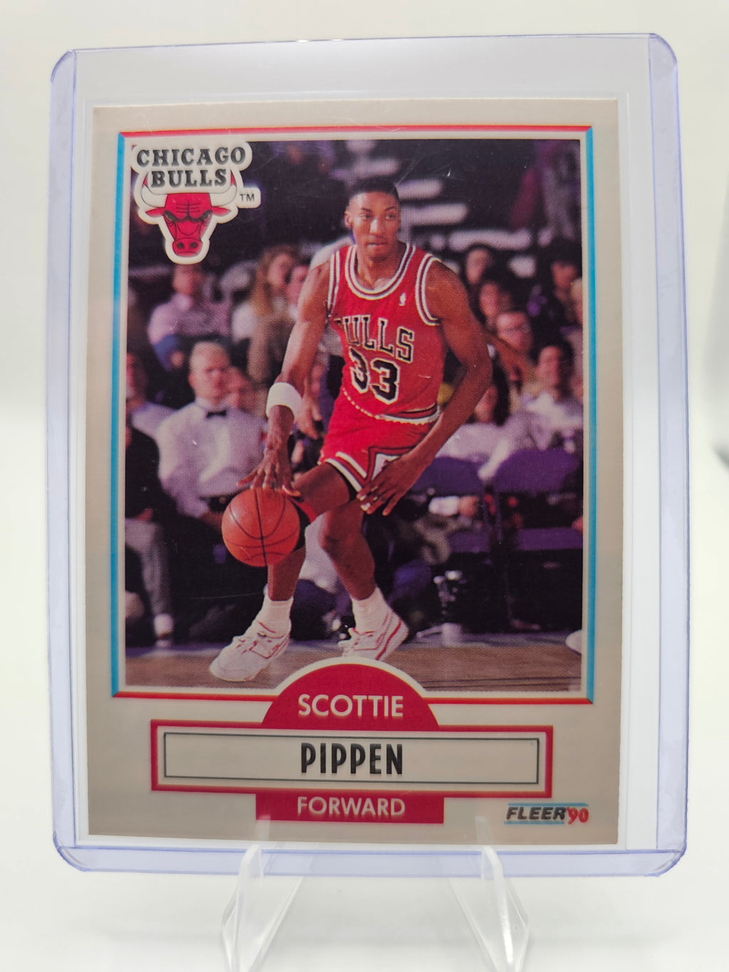 1990-91 Fleer #30 Scottie Pippen