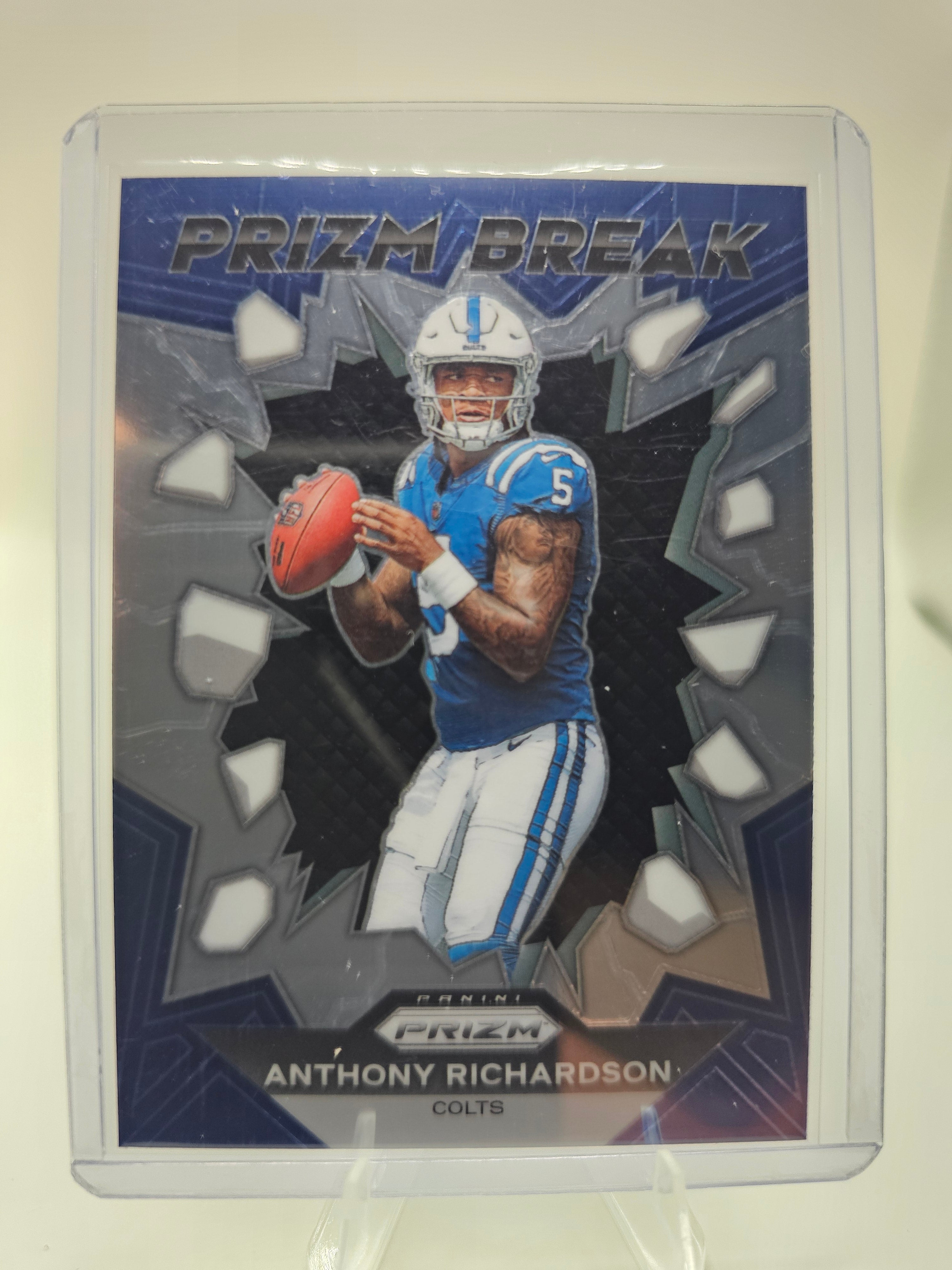 2023 Panini Prizm #PB-4 Anthony Richardson Prizm Break