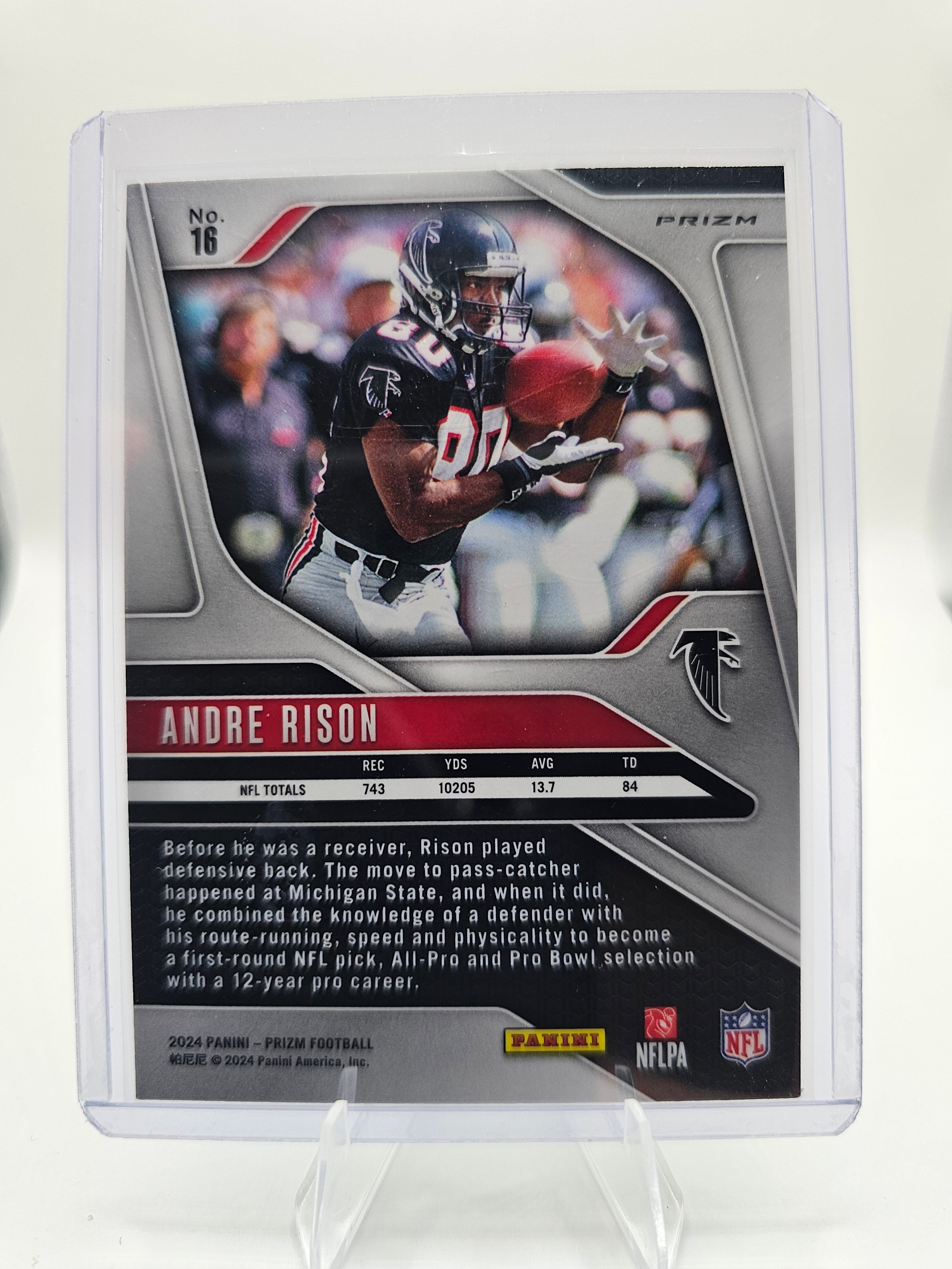 2024 Panini Prizm #16 Andre Rison Green Wave