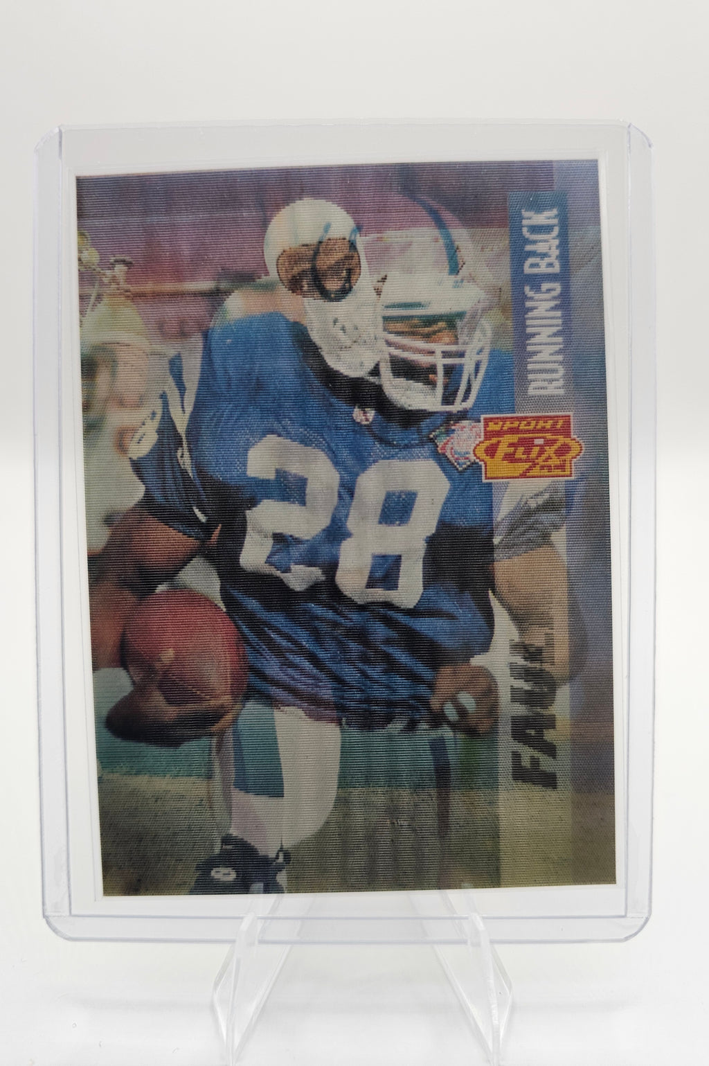 1995 Sportflix #16 Marshall Faulk – Indianapolis Colts