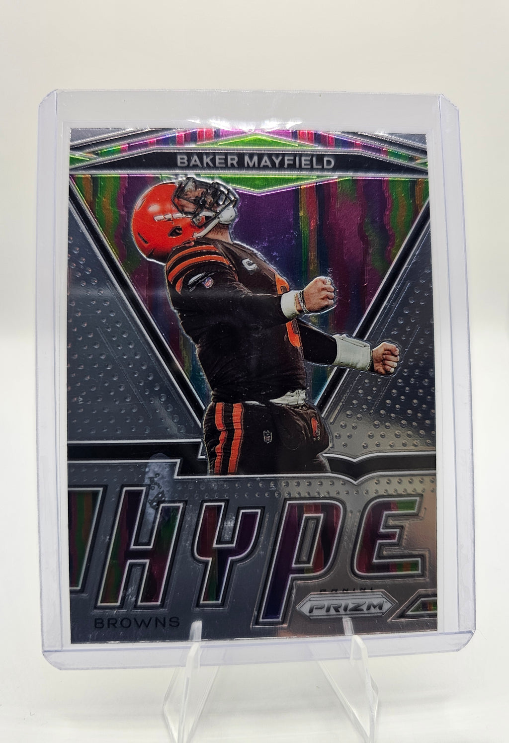 2020 Panini Prizm #12 Baker Mayfield Hype