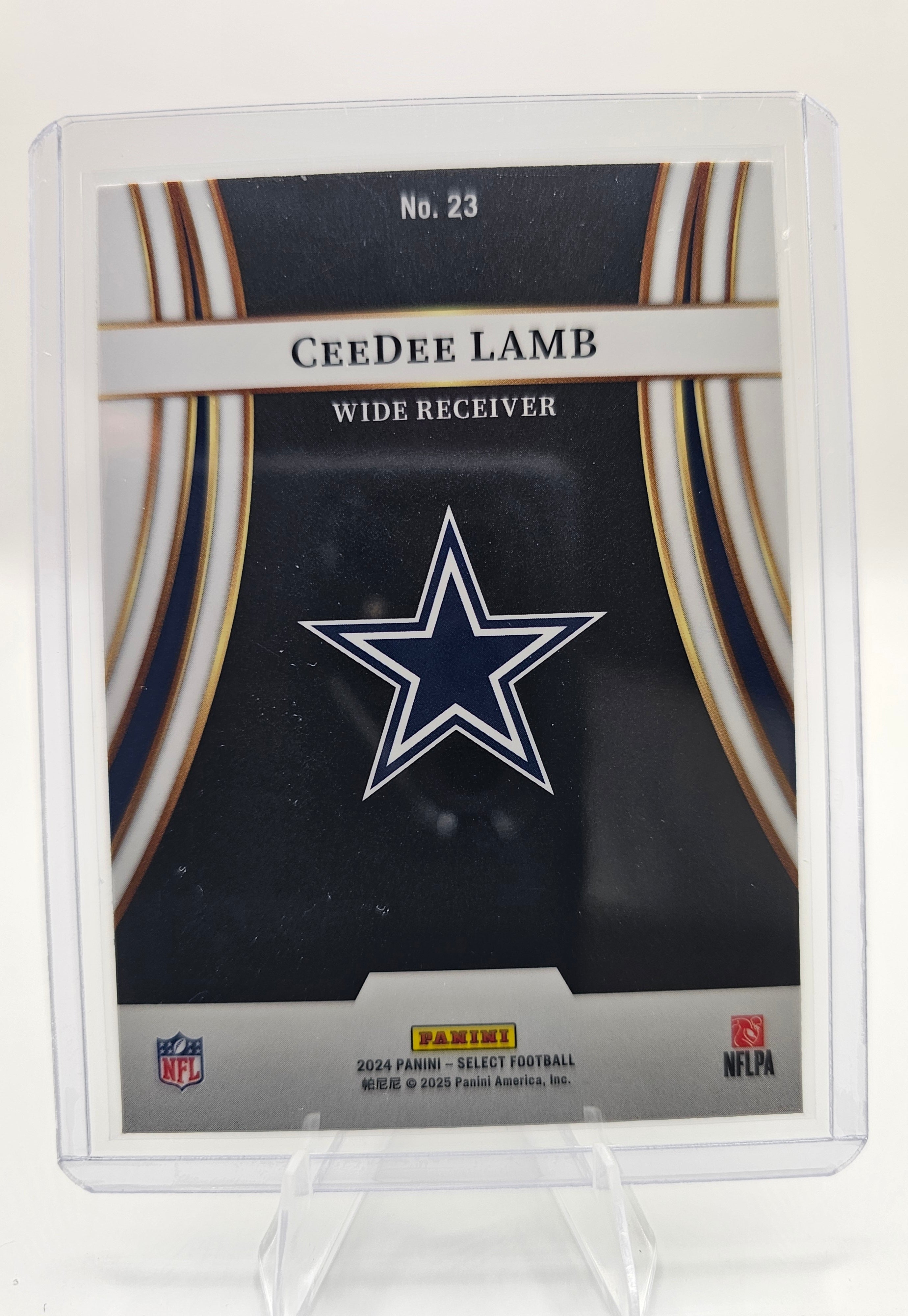 2024 Panini Select #23 CeeDee Lamb Turbocharged