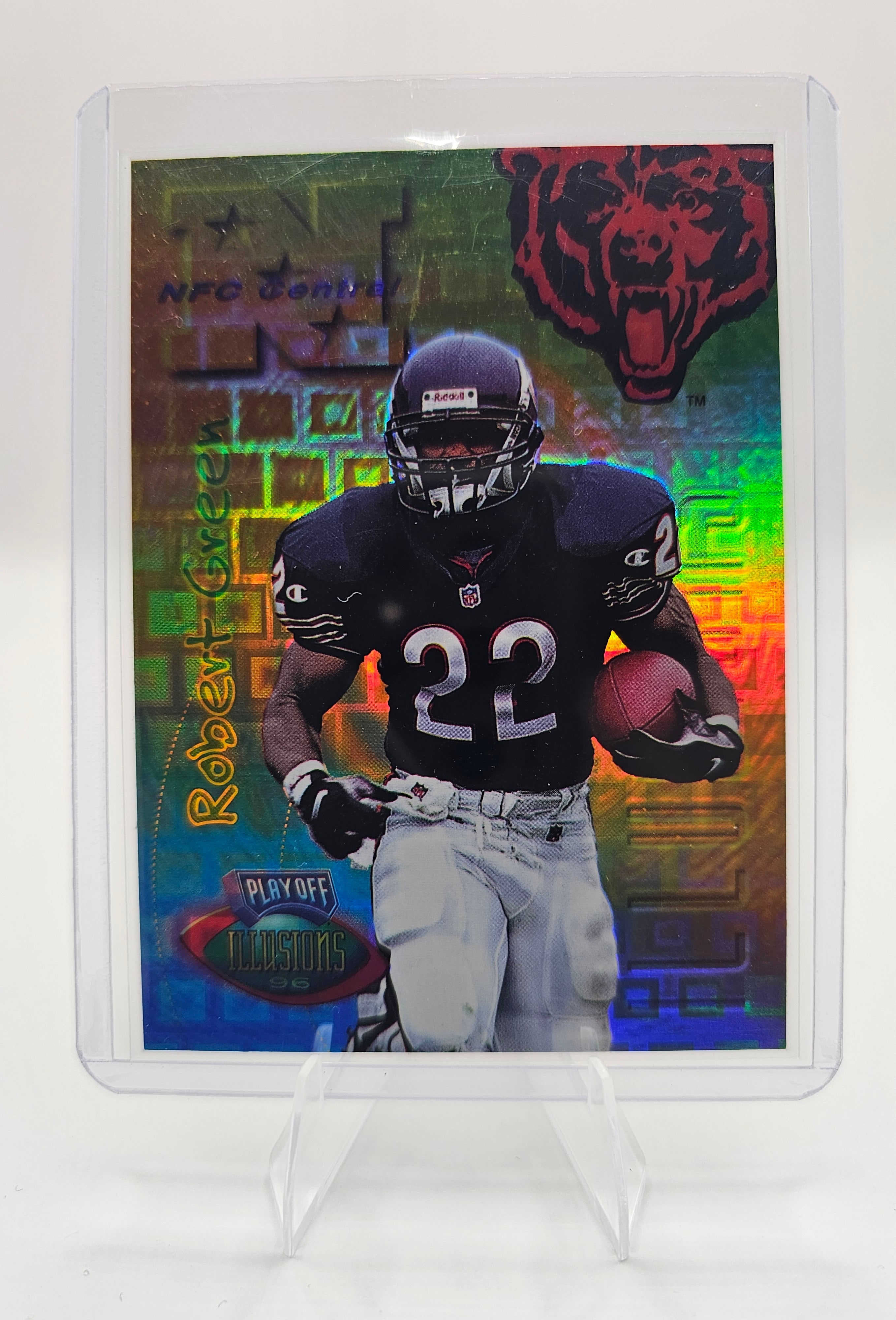 1996 Playoff Illusions #72 Robert Green Spectralusion Elite