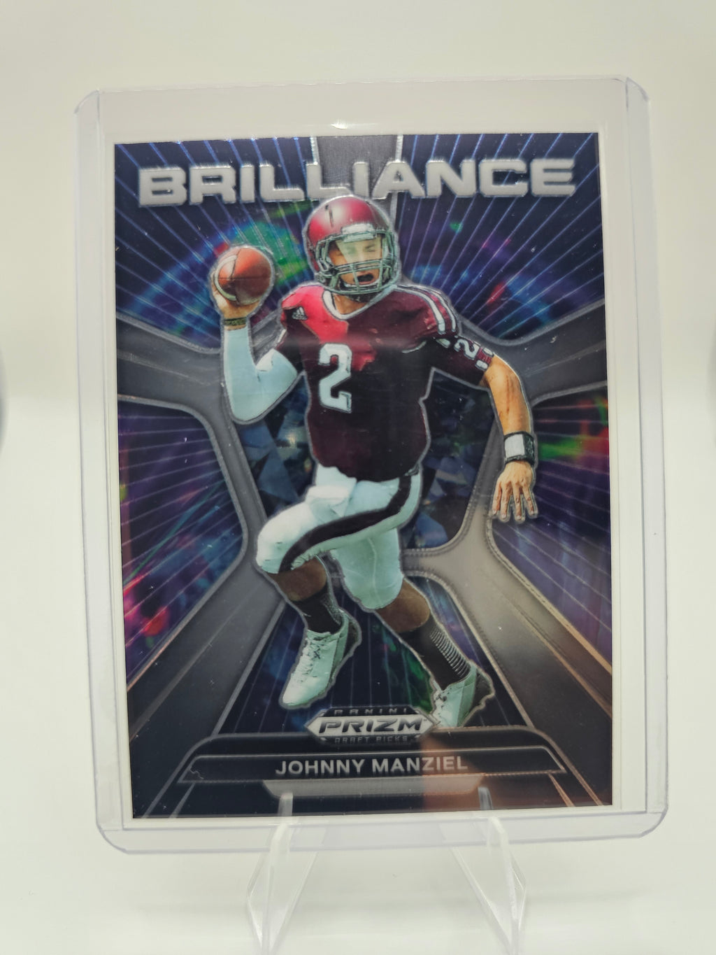 2024 Panini Prizm Draft Picks Brilliance #BR-JMA Johnny Manziel