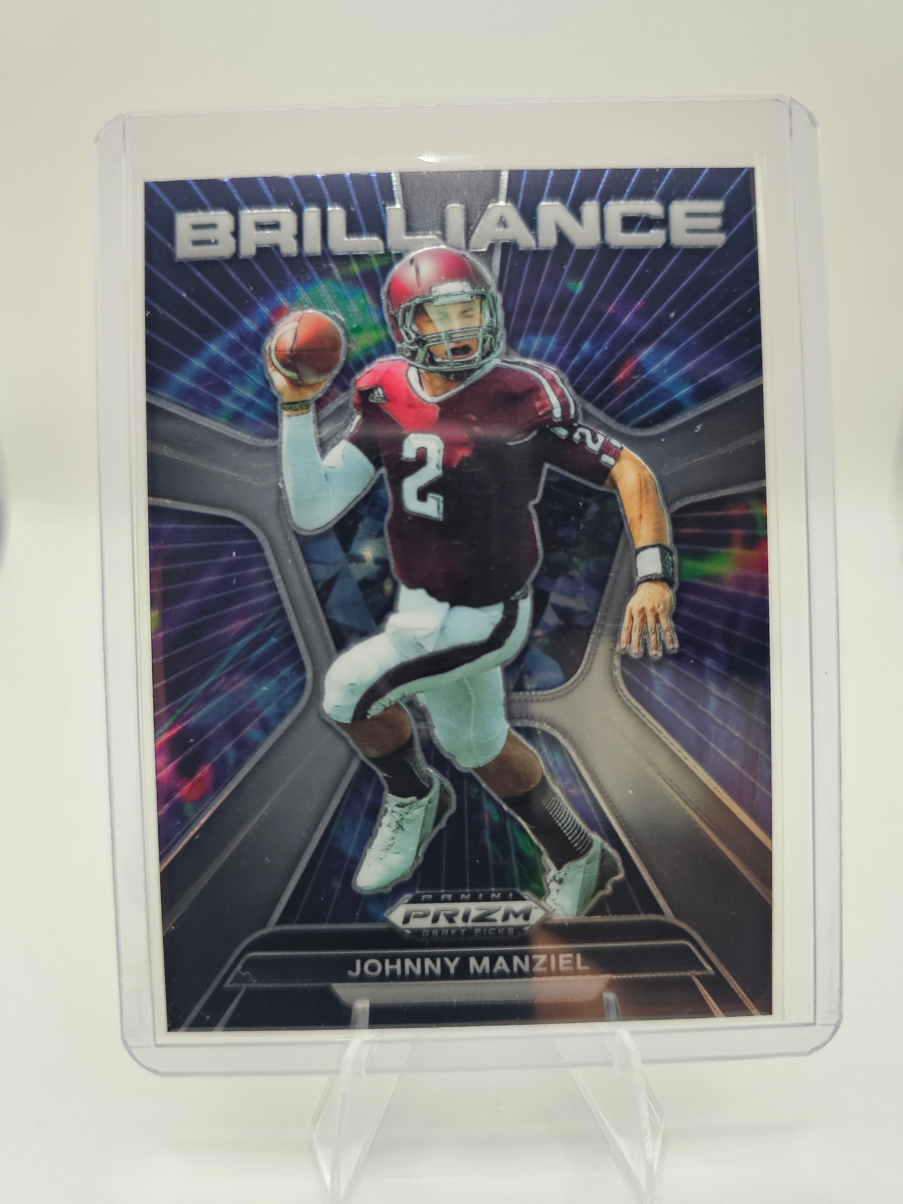 2024 Panini Prizm Draft Picks Brilliance #BR-JMA Johnny Manziel