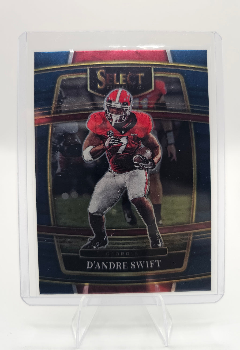2022 Panini Select Draft Picks #35 D'Andre Swift Blue
