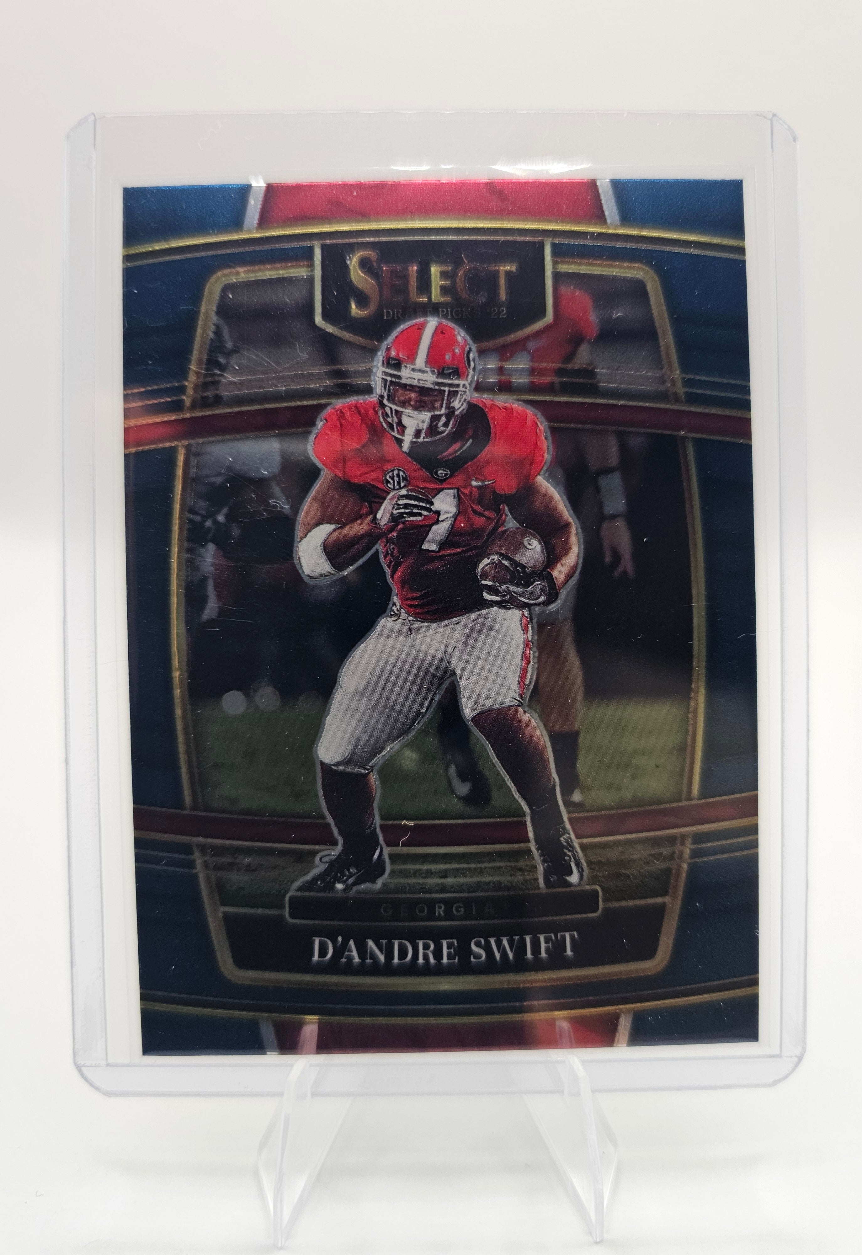 2022 Panini Select Draft Picks #35 D'Andre Swift Blue